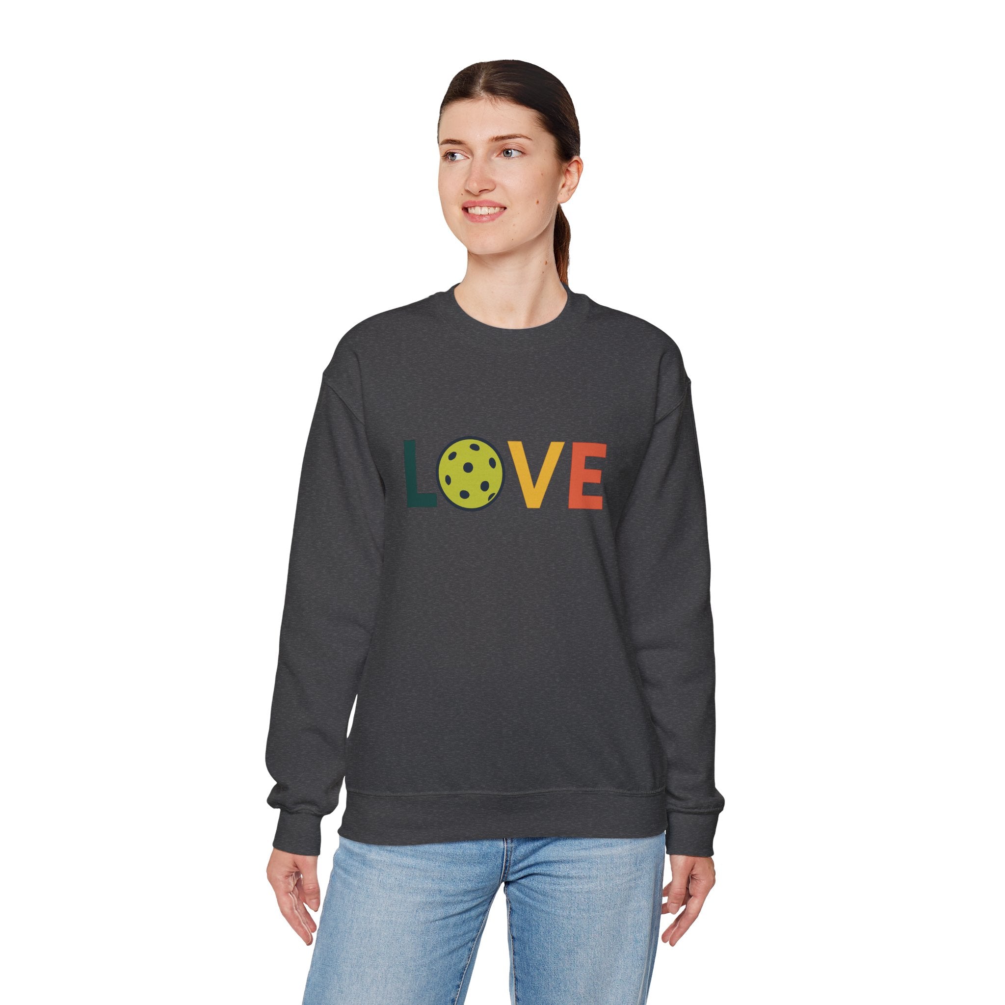 Love Graphic Crewneck Sweatshirt