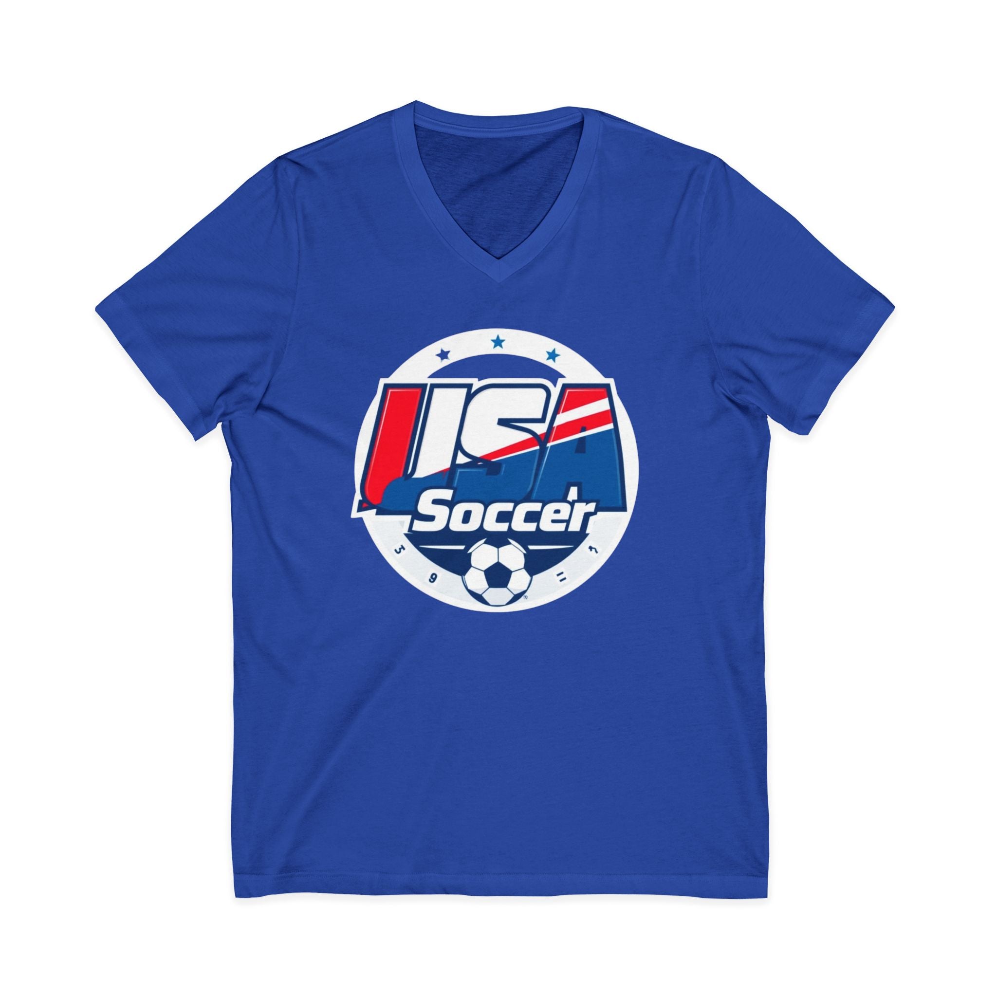 USA Soccer V-Neck T-Shirt