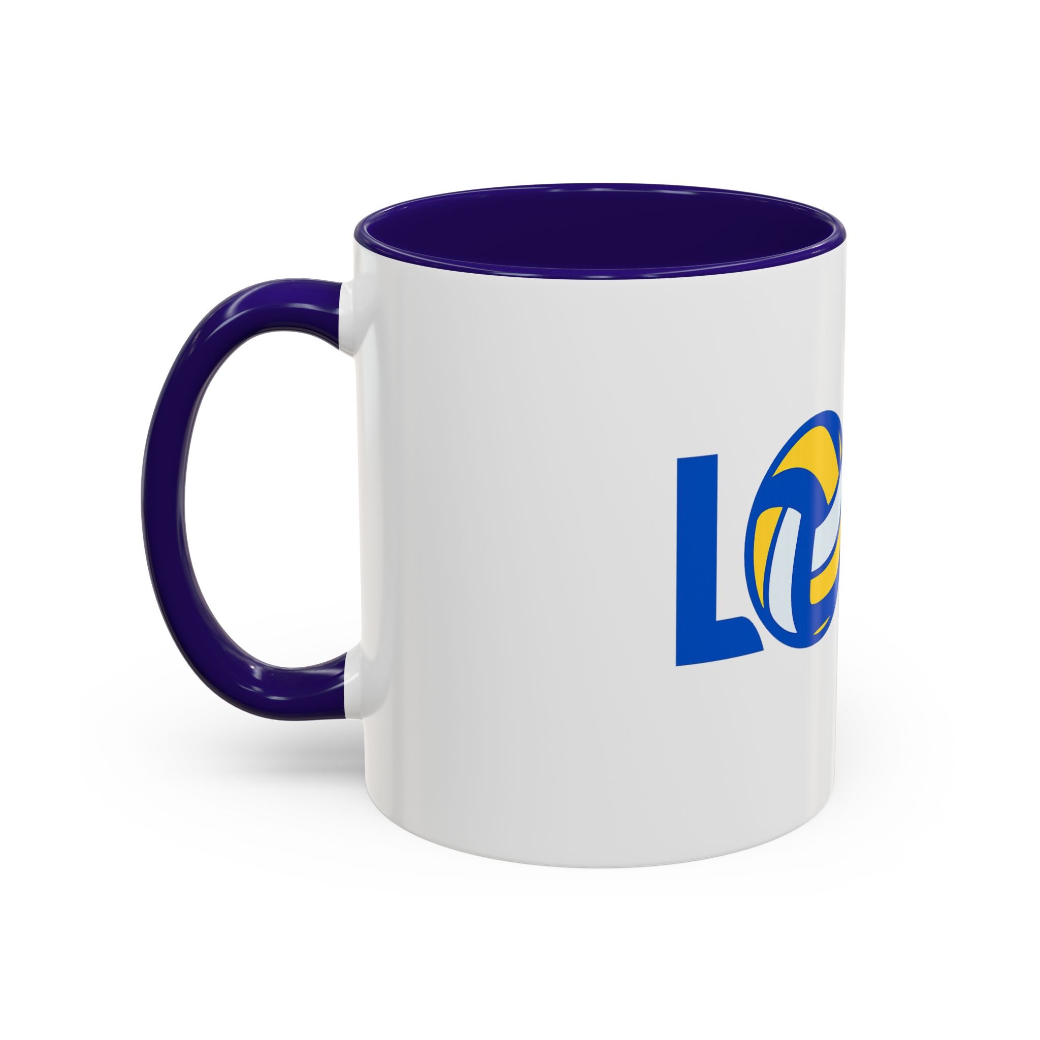 Volleyball Love Mug - 11oz & 15oz Colorful Coffee Cup