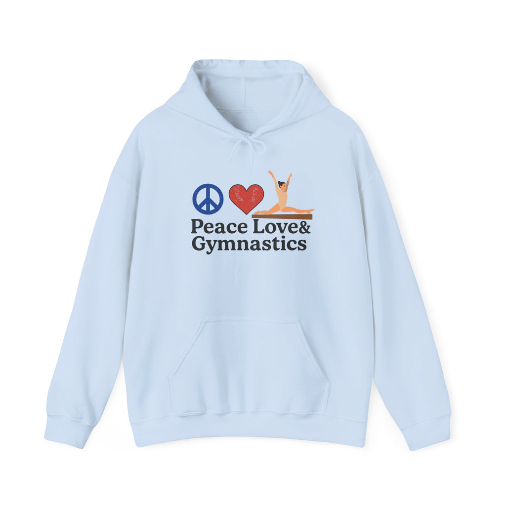 Peace, Love & Gymnastics Hoodie