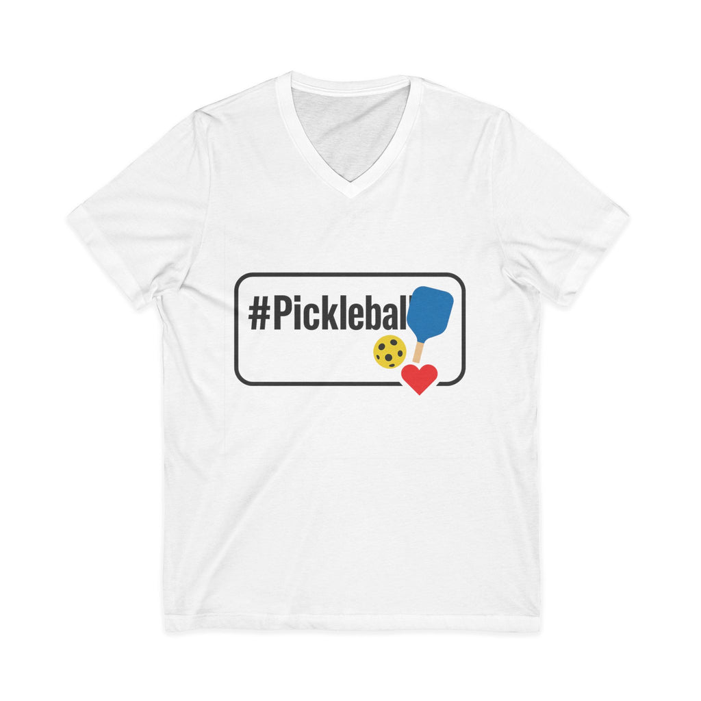 Pickleball V-Neck Tee for Fun Lovers
