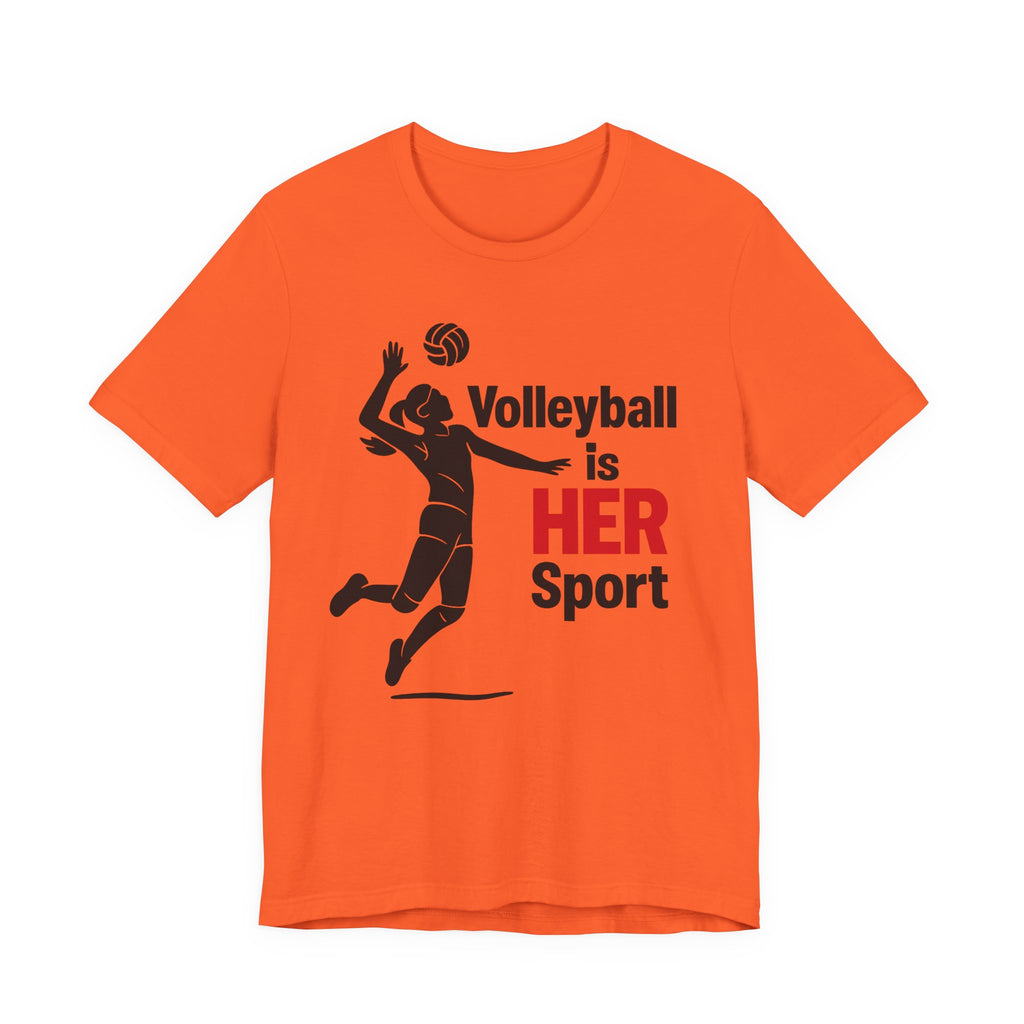 Women's Sports Pride Tee - Volleyball Is Her Sport