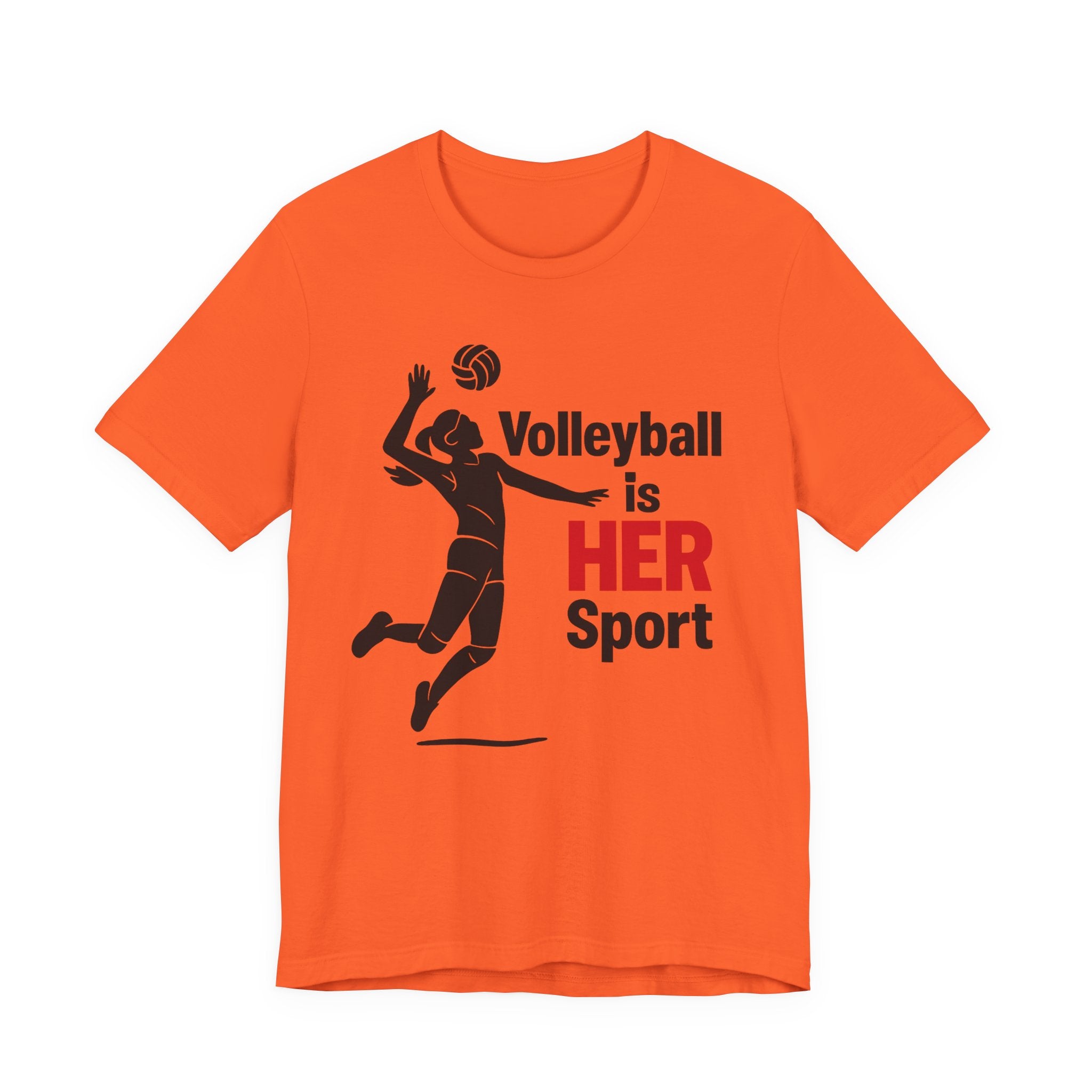 Women's Sports Pride Tee - Volleyball Is Her Sport