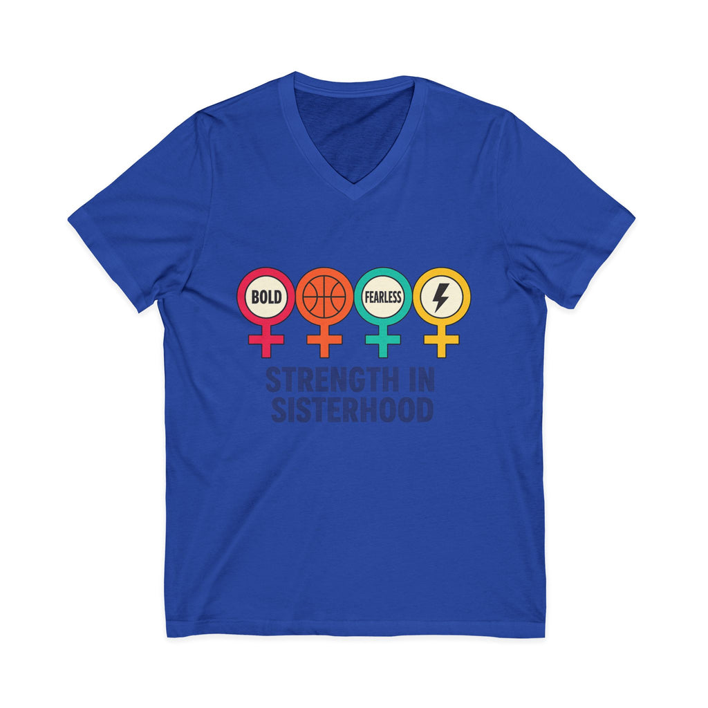 Sisterhood Strength V-Neck Tee