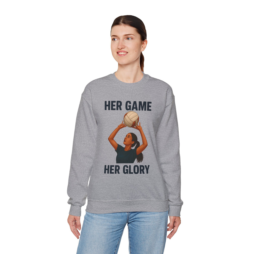Her Game Crewneck Sweatshirt, Women's Sports Sweatshirt