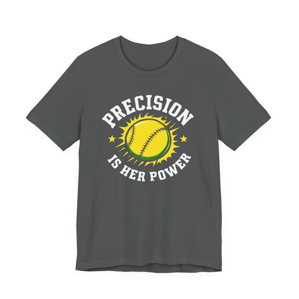 Softball Empowerment Tee - Precision is Her Power