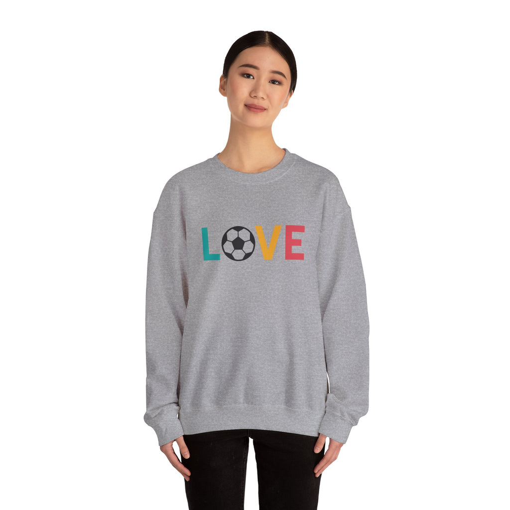 Soccer Love Sweatshirt | Unisex Heavy Blend