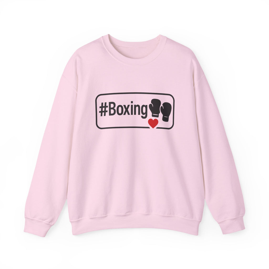 Boxing Love Sweatshirt - Unisex Heavy Blend Crewneck