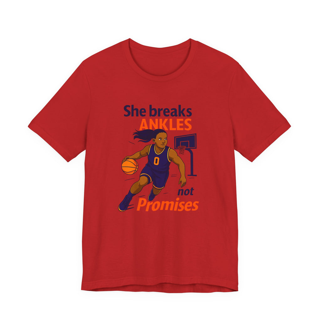 Women's Sports Support Tee - She Breaks Ankle Women's Sports