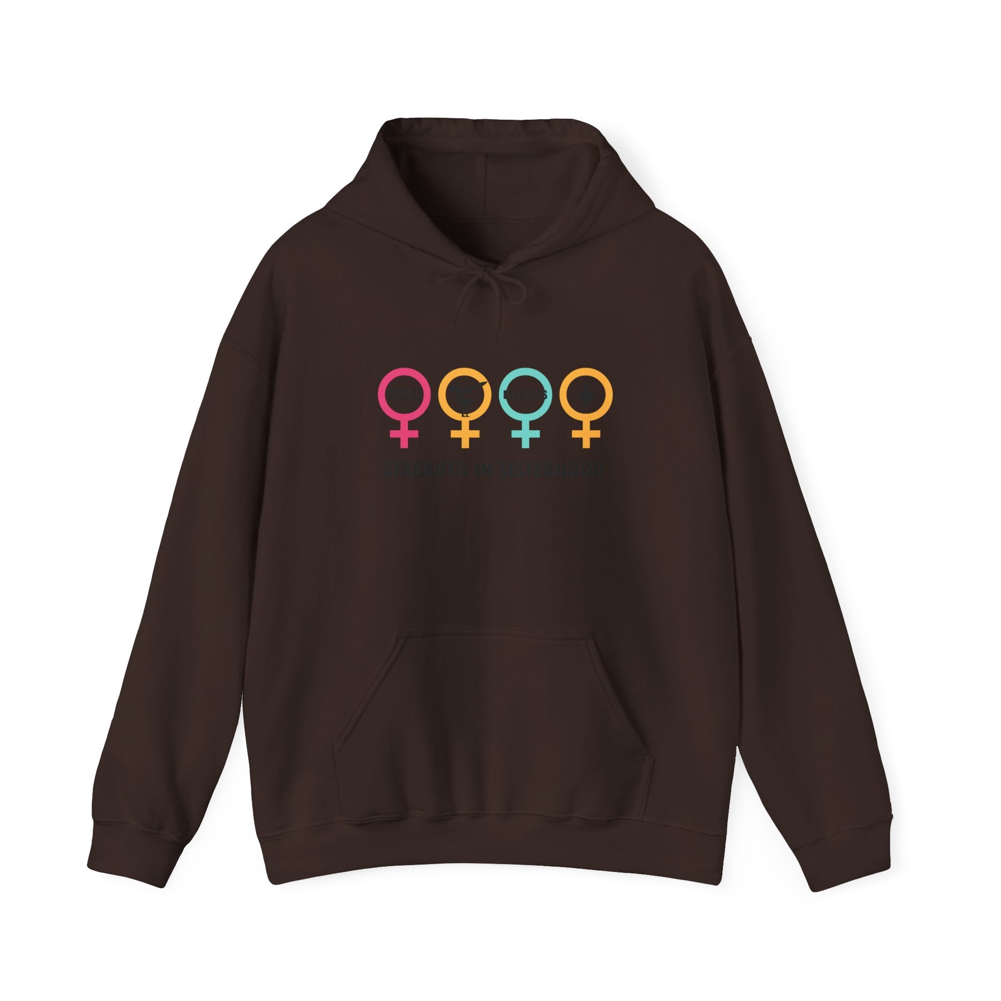 Sisterhood Strength Hoodie - Bold & Empowering