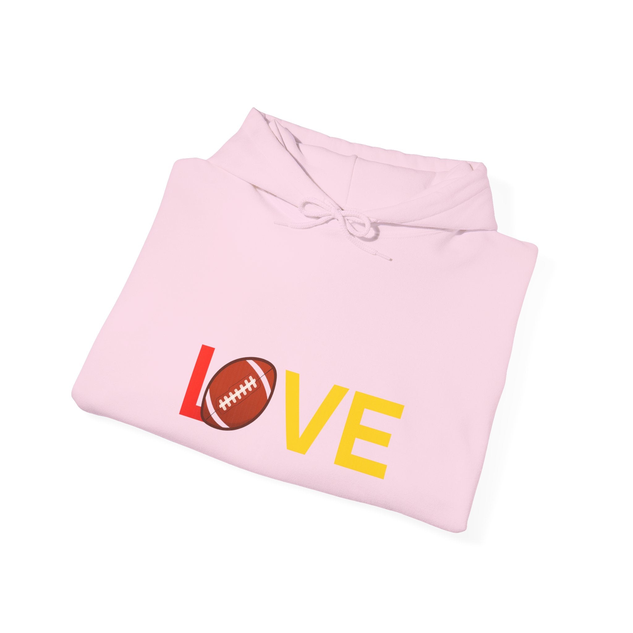 Football Love Hoodie - Heavy Blend