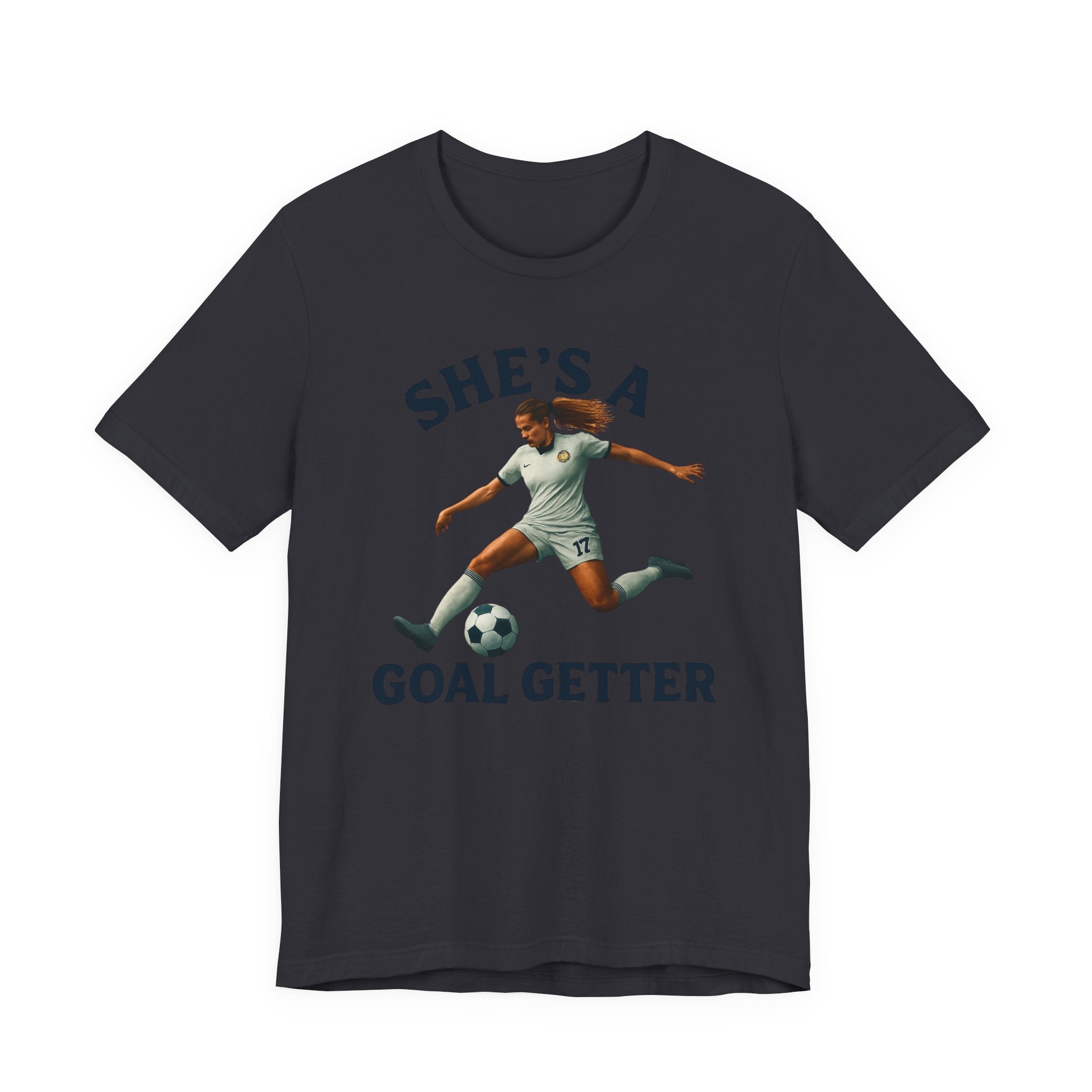 Goal Getter Unisex Jersey Tee | Soccer Shirt for Sports Lovers