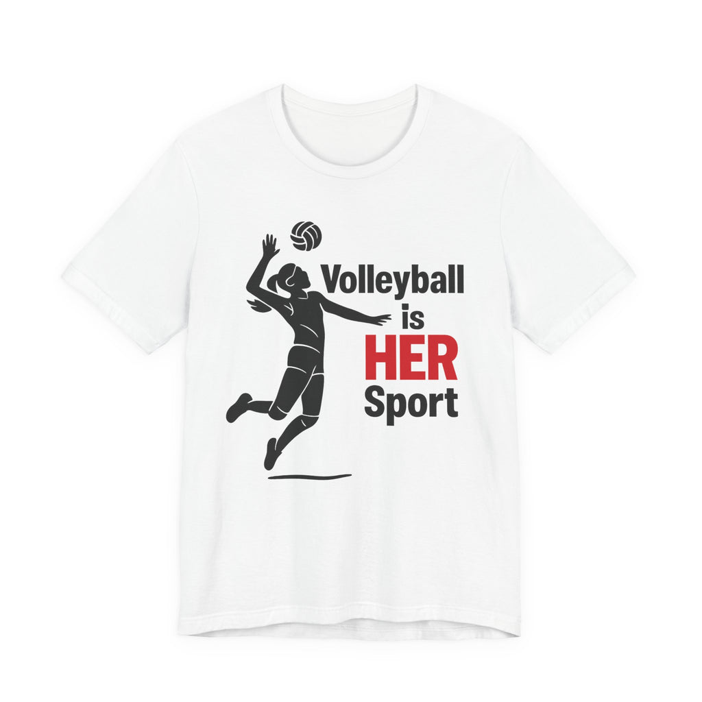 Women's Sports Pride Tee - Volleyball Is Her Sport
