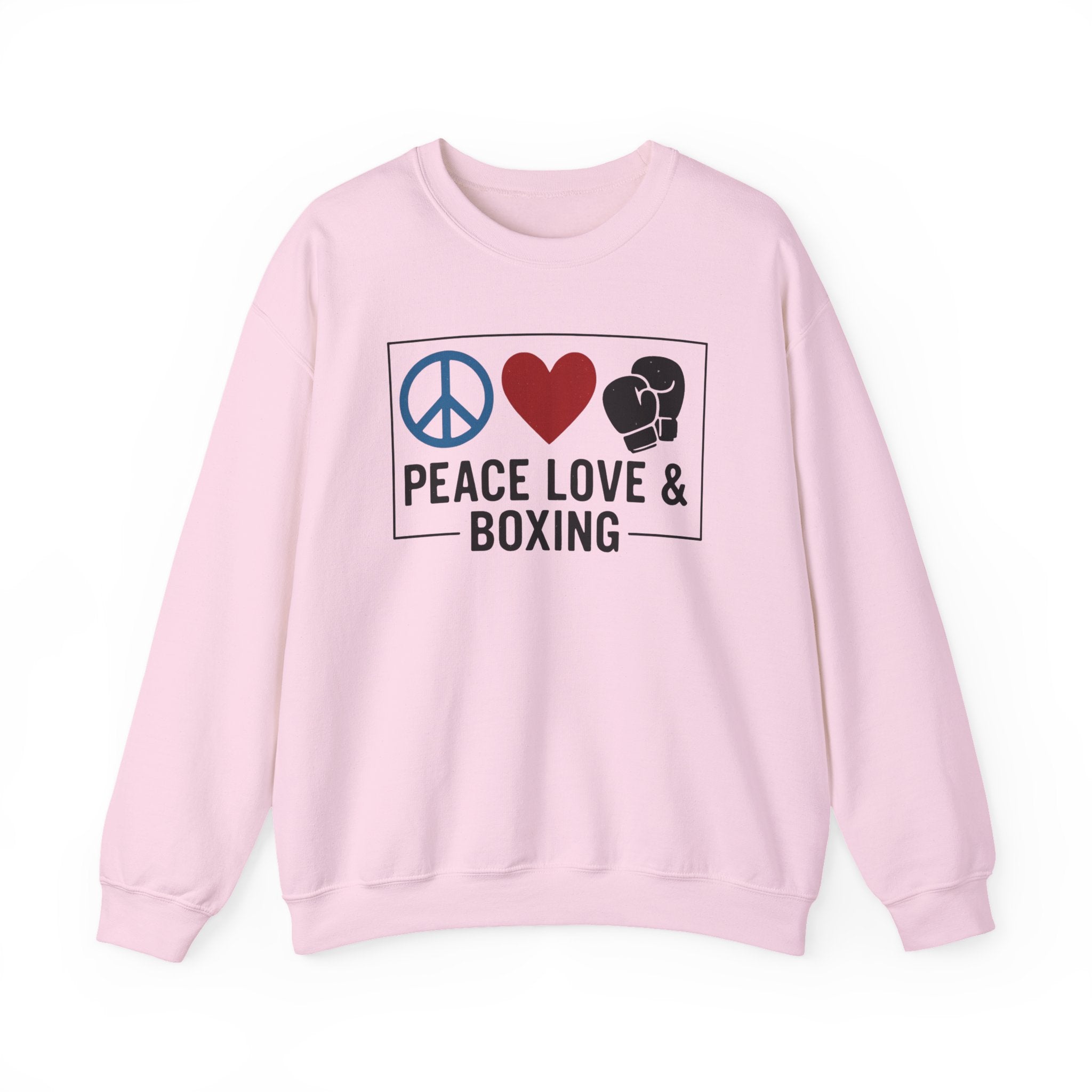 Peace Love Boxing Crewneck Sweatshirt