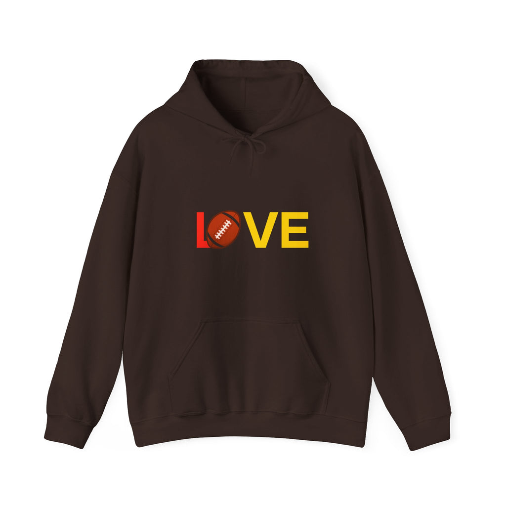 Football Love Hoodie - Heavy Blend