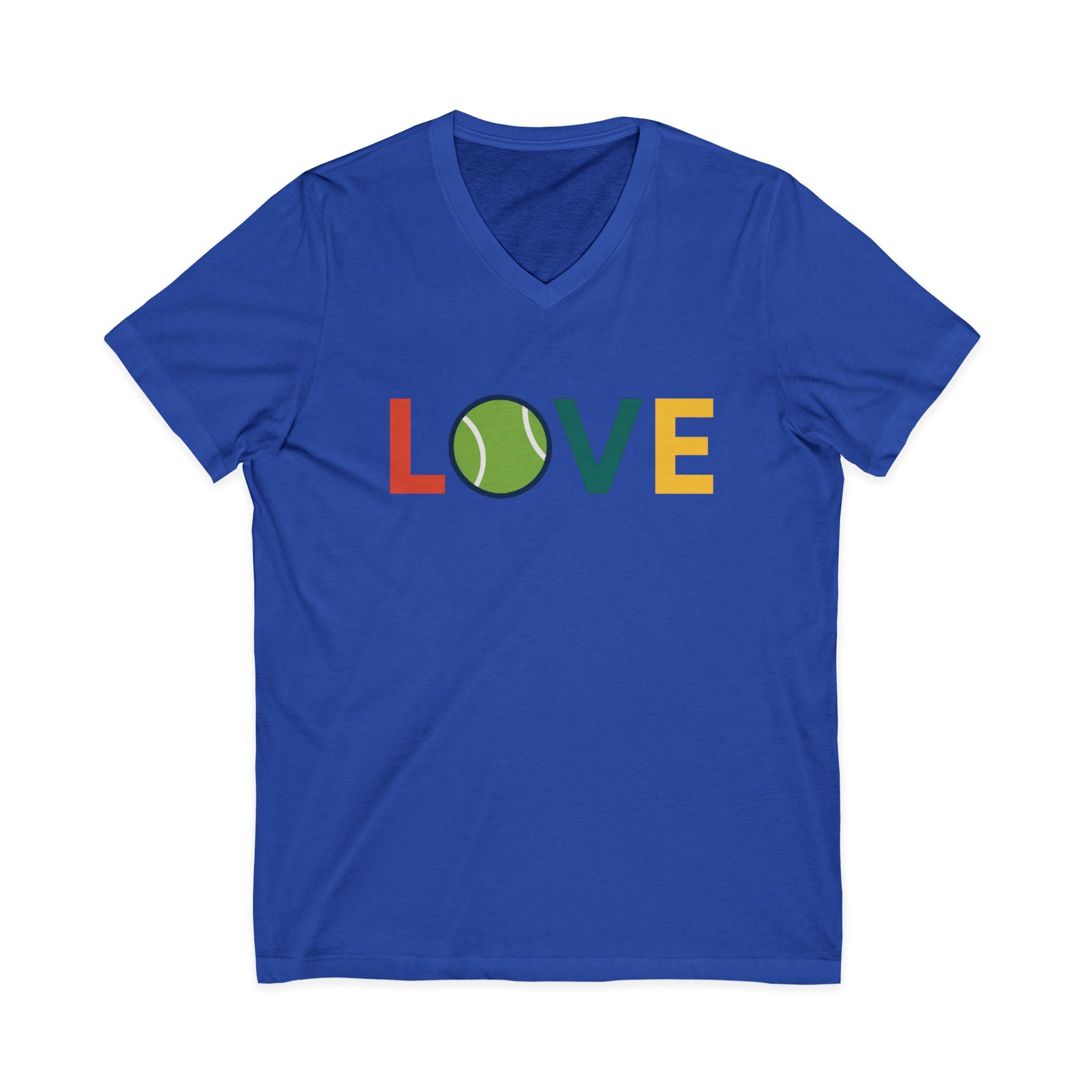 Love Tennis V-Neck Tee