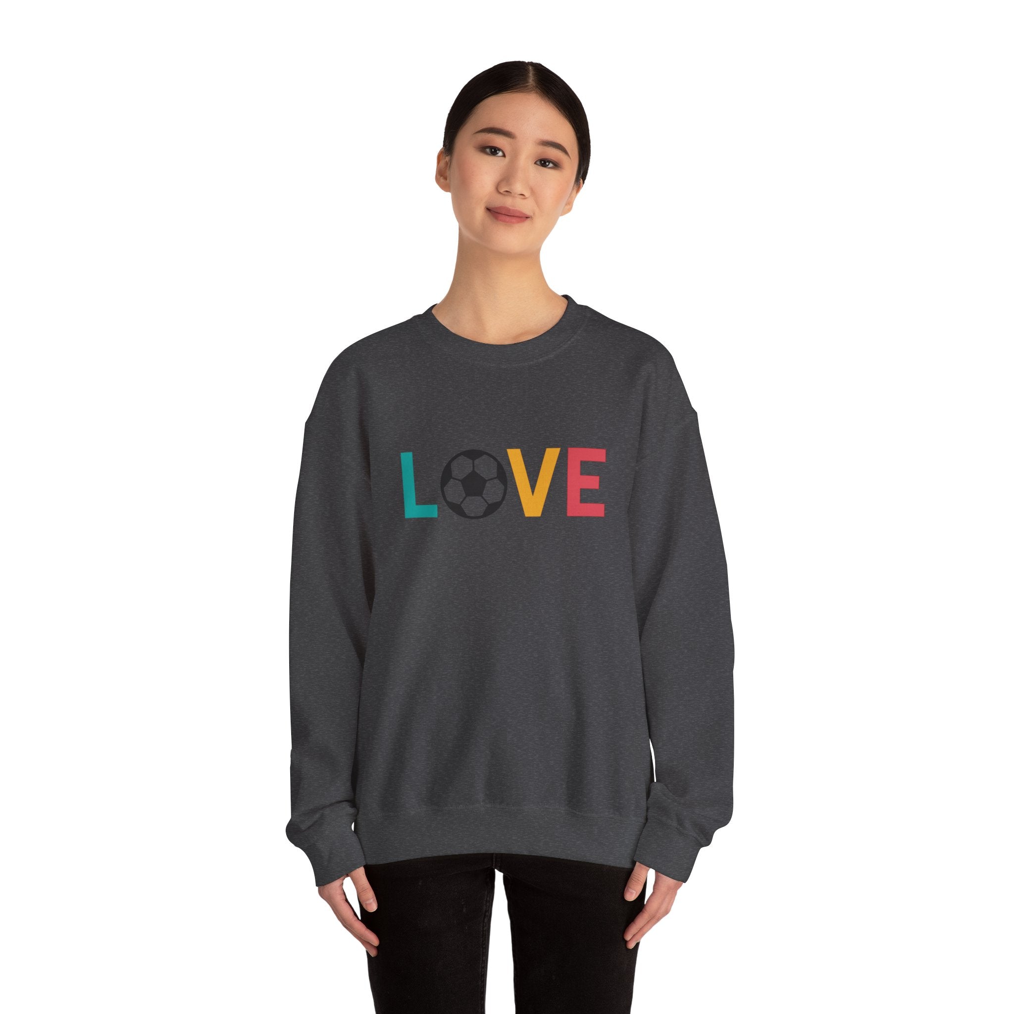 Soccer Love Sweatshirt | Unisex Heavy Blend