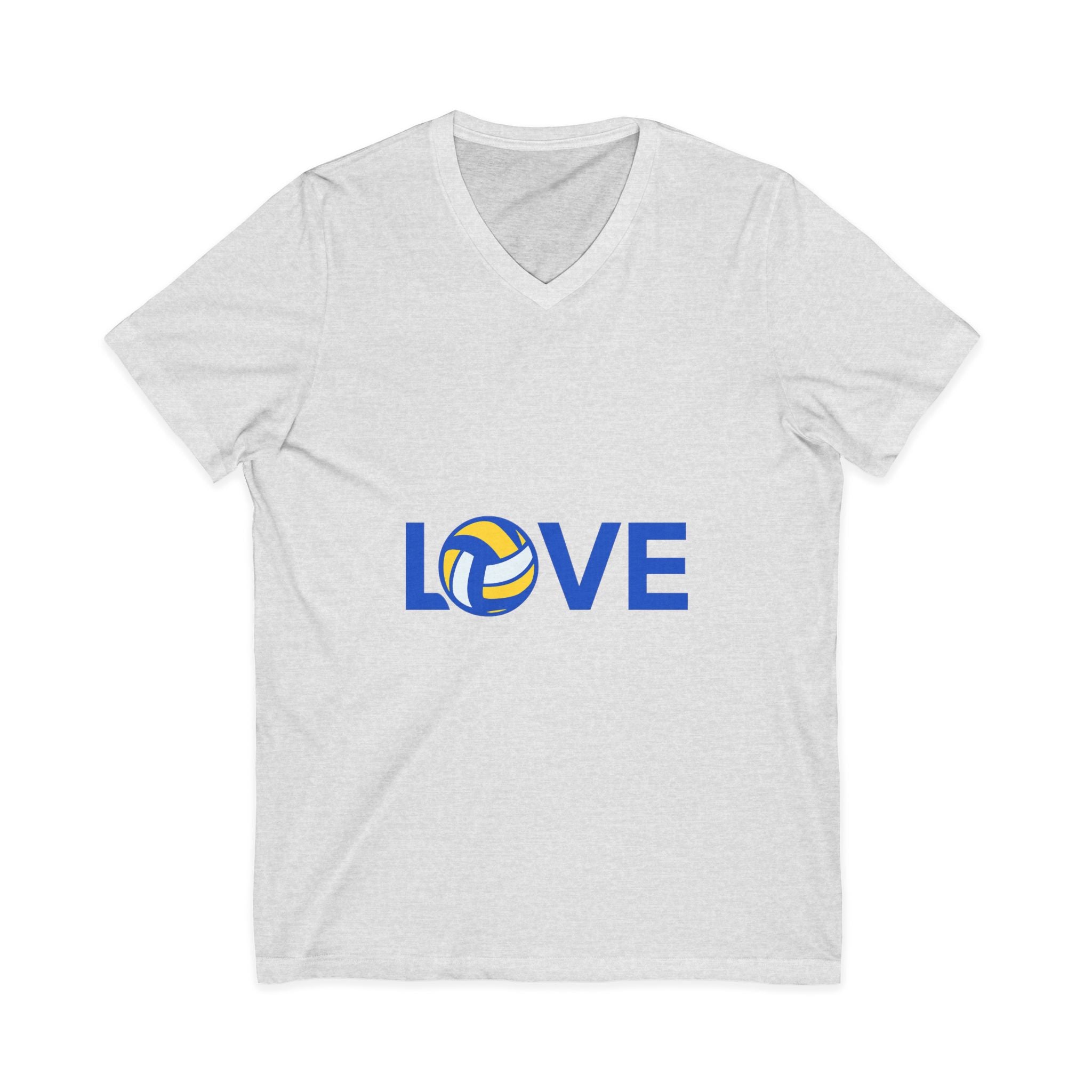 Love Volleyball Unisex V-Neck Tee