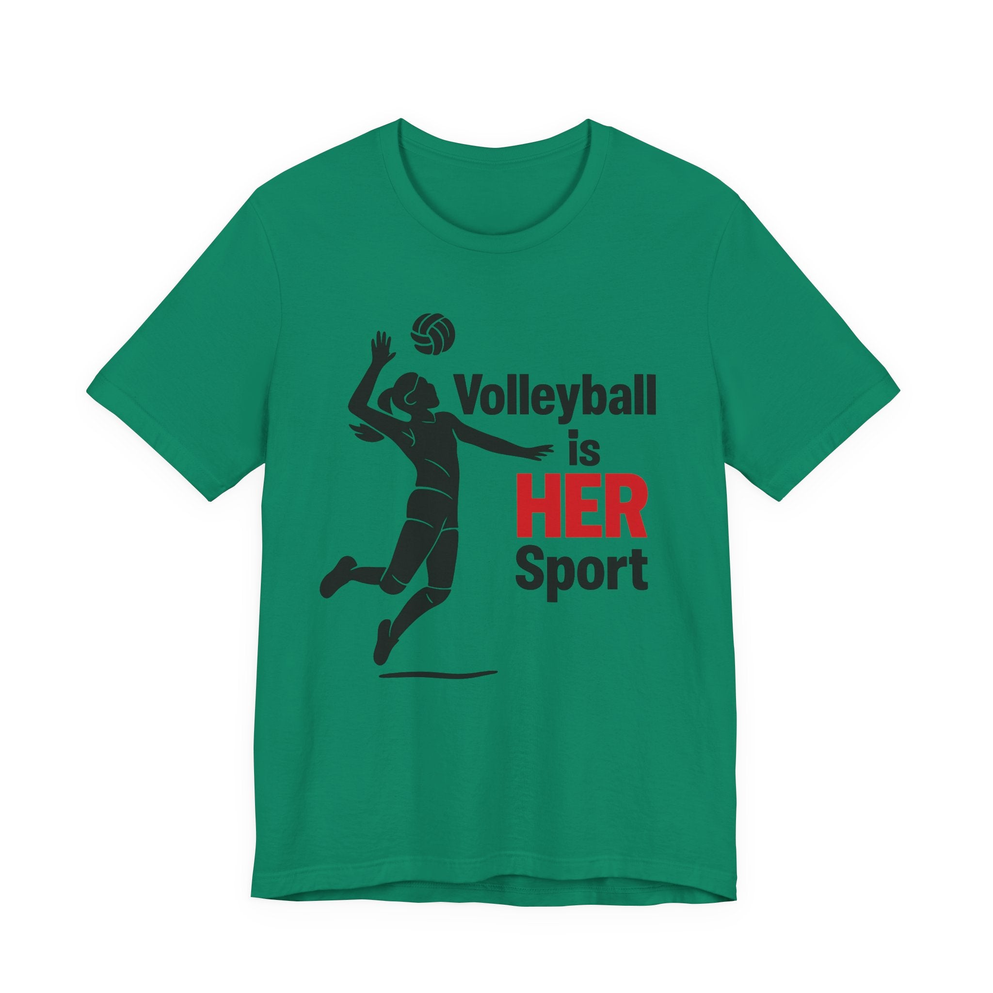 Women's Sports Pride Tee - Volleyball Is Her Sport