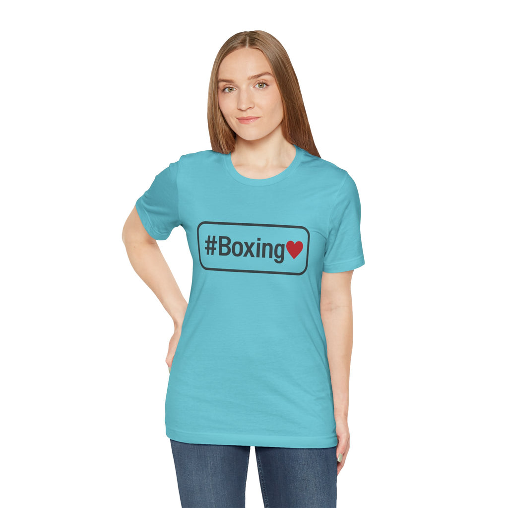 Boxing Heart Unisex Tee, Boxing Shirt
