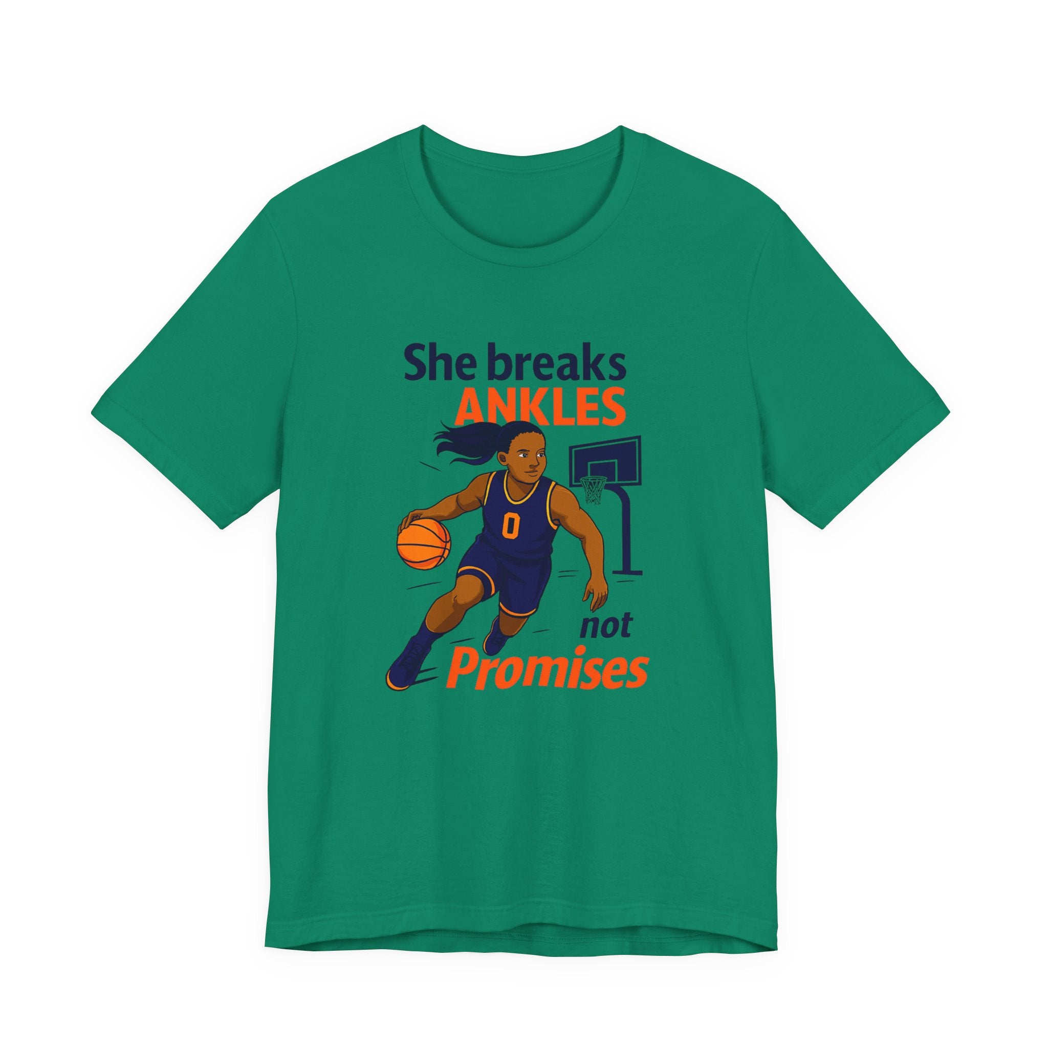 Women's Sports Support Tee - She Breaks Ankle Women's Sports