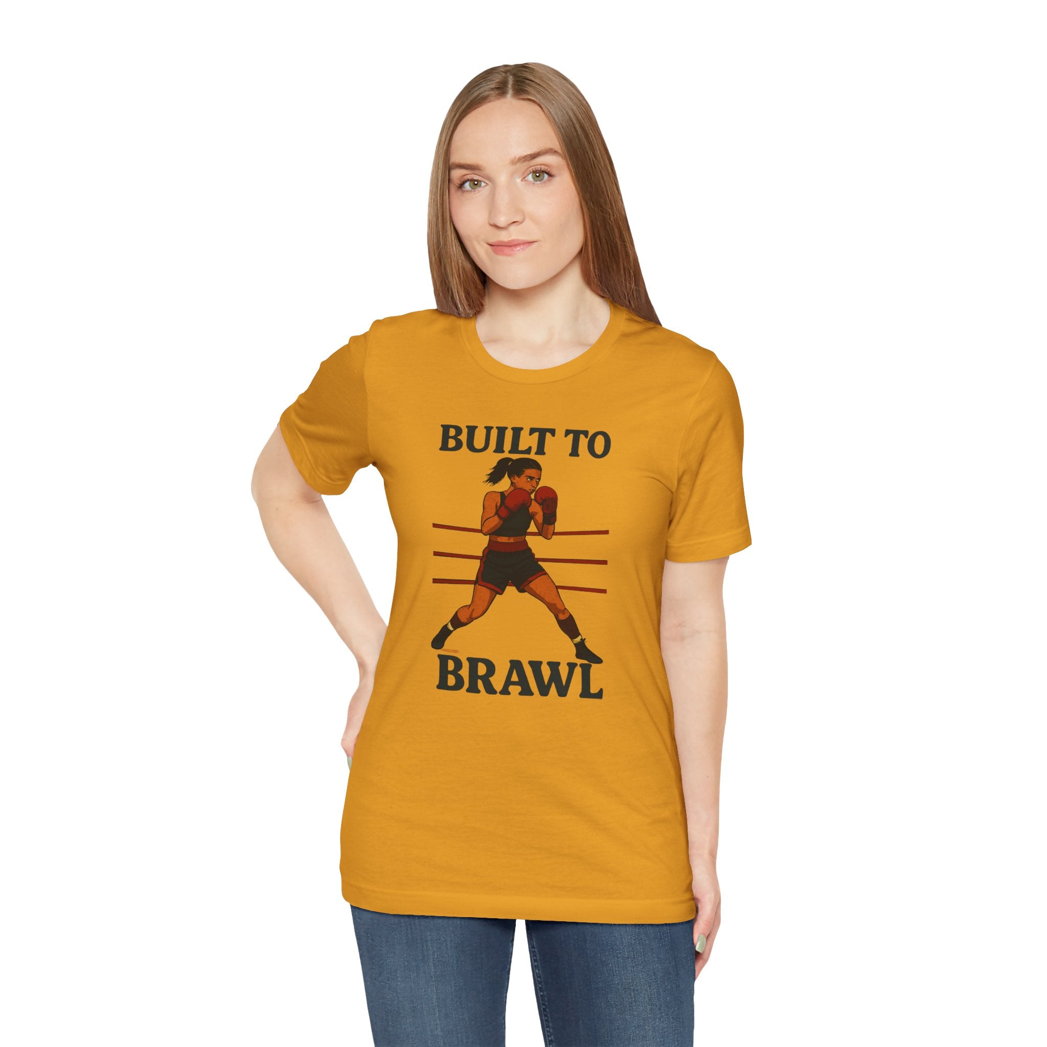 Boxer Built to Brawl Unisex Tee