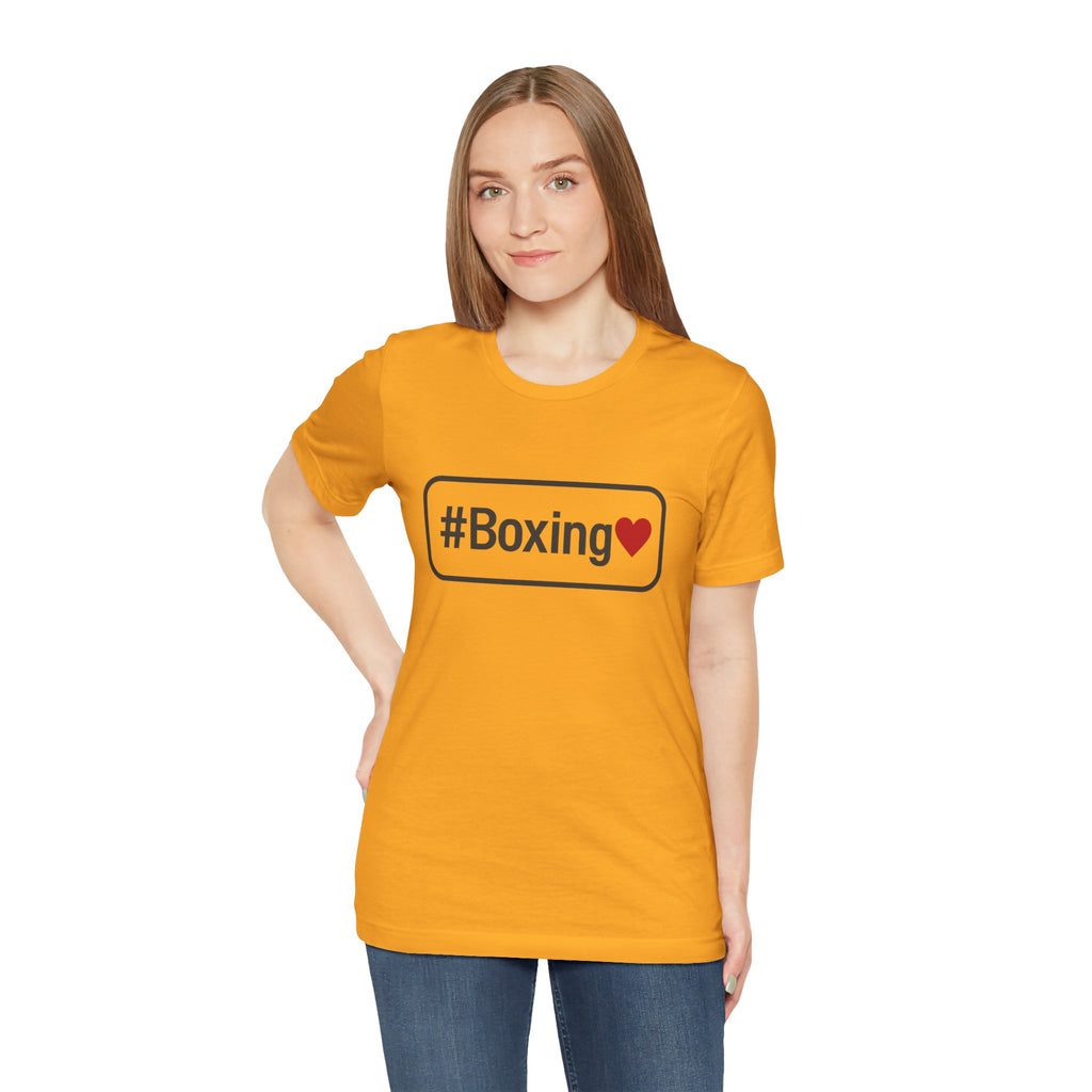 Boxing Heart Unisex Tee, Boxing Shirt