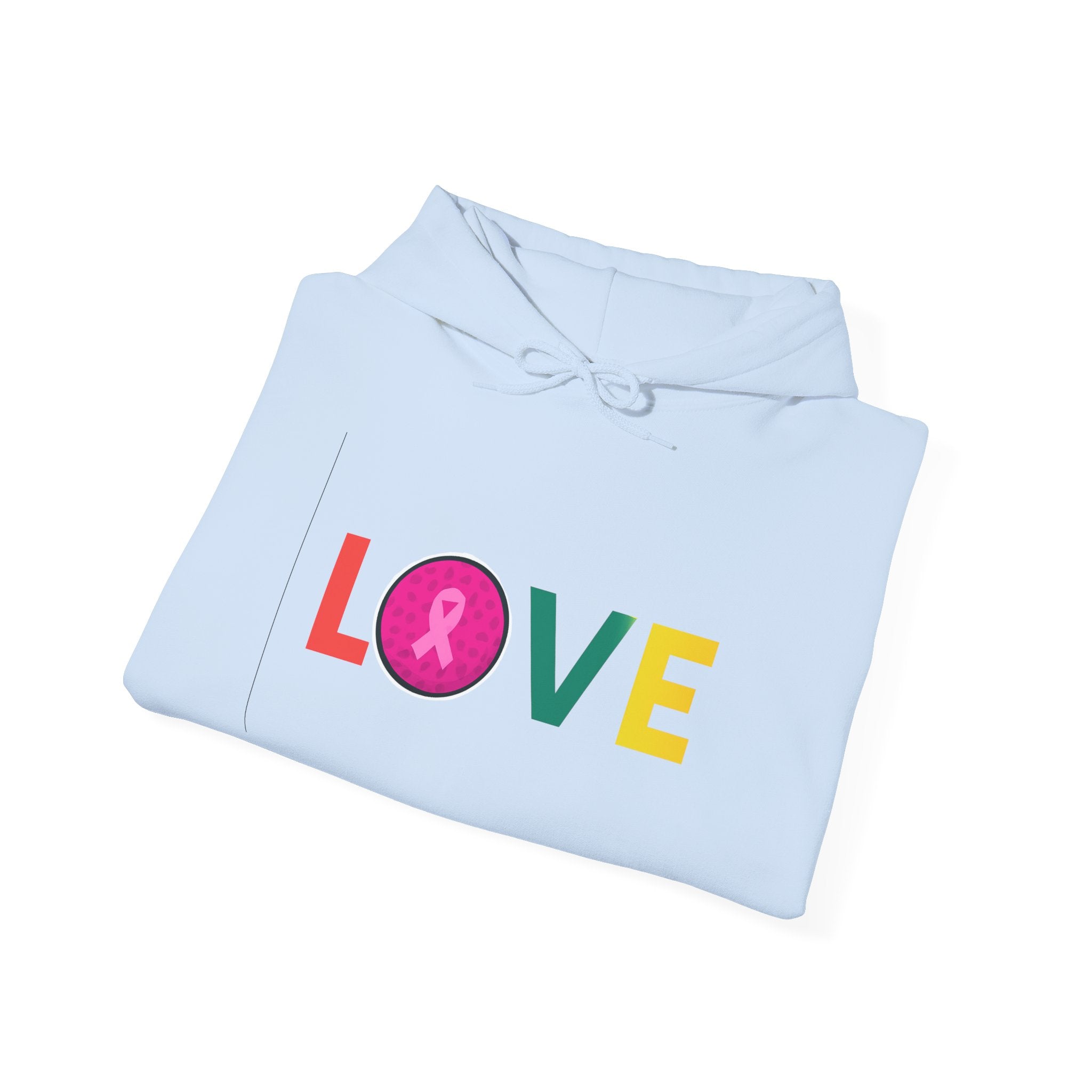 Colorful Love Ribbon Hoodie
