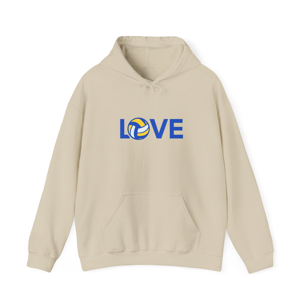 Love Volleyball Hoodie for Sports Enthusiasts, Comfortable Sweatshirt for Athletic Events, Perfect Gift for Players, Casual Wear, Team [...]