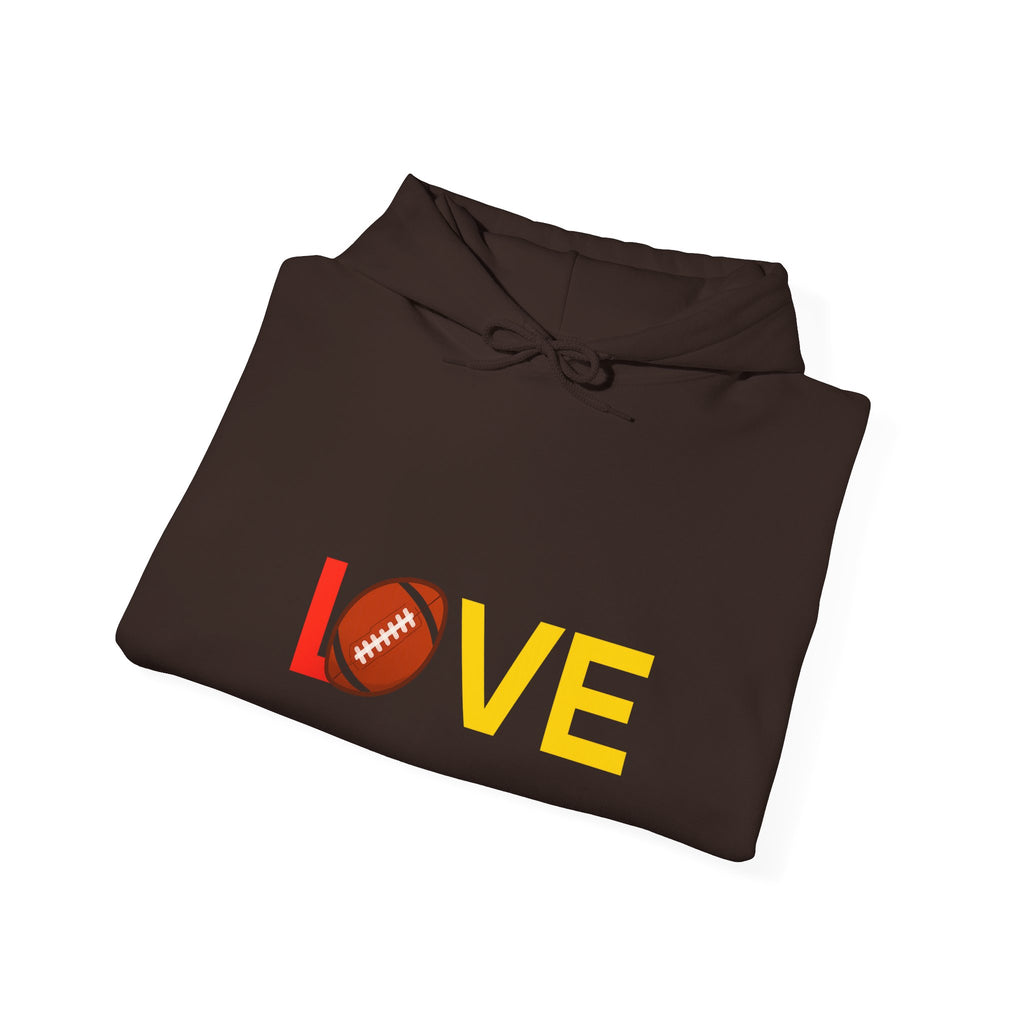 Football Love Hoodie - Heavy Blend