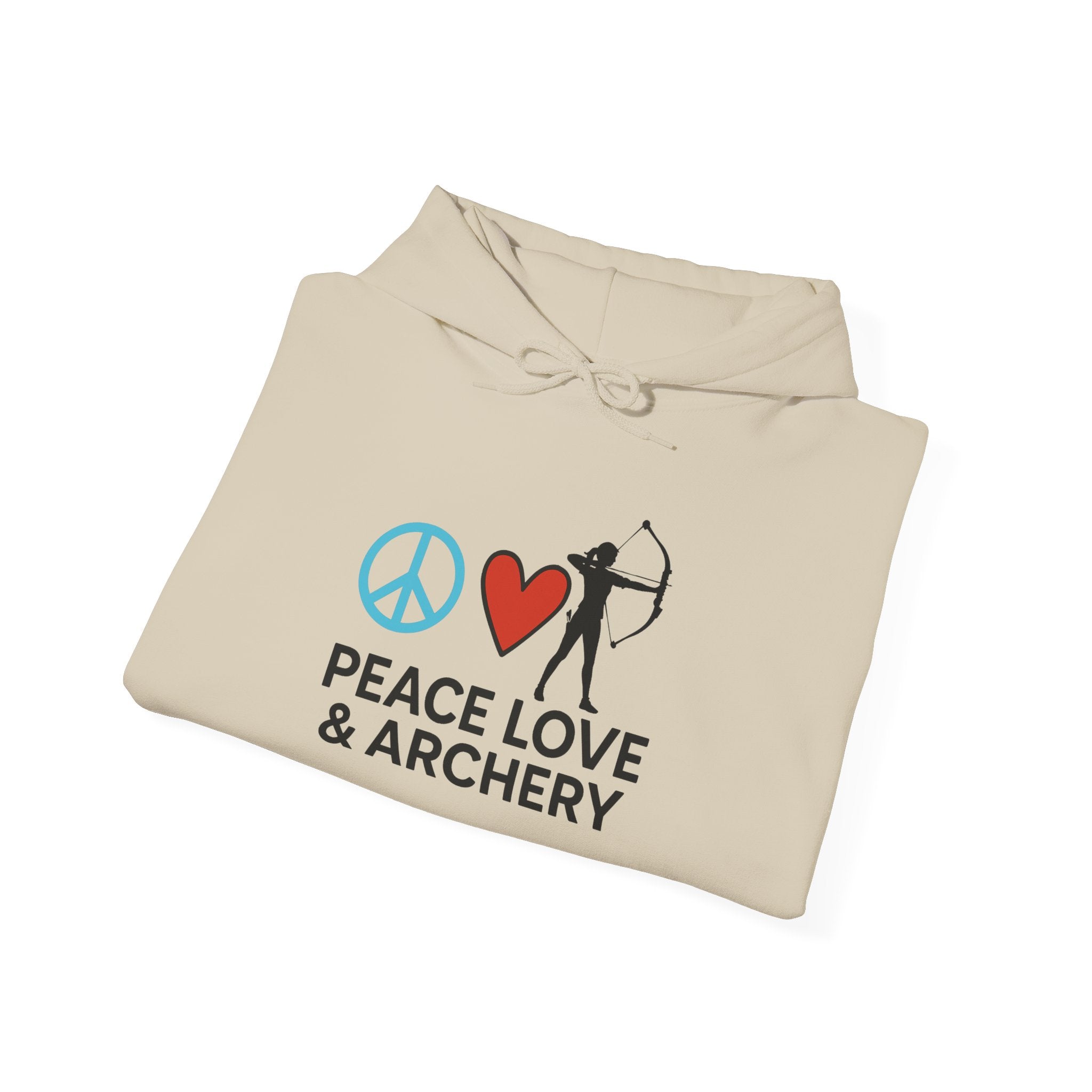 Peace Love & Archery Hoodie