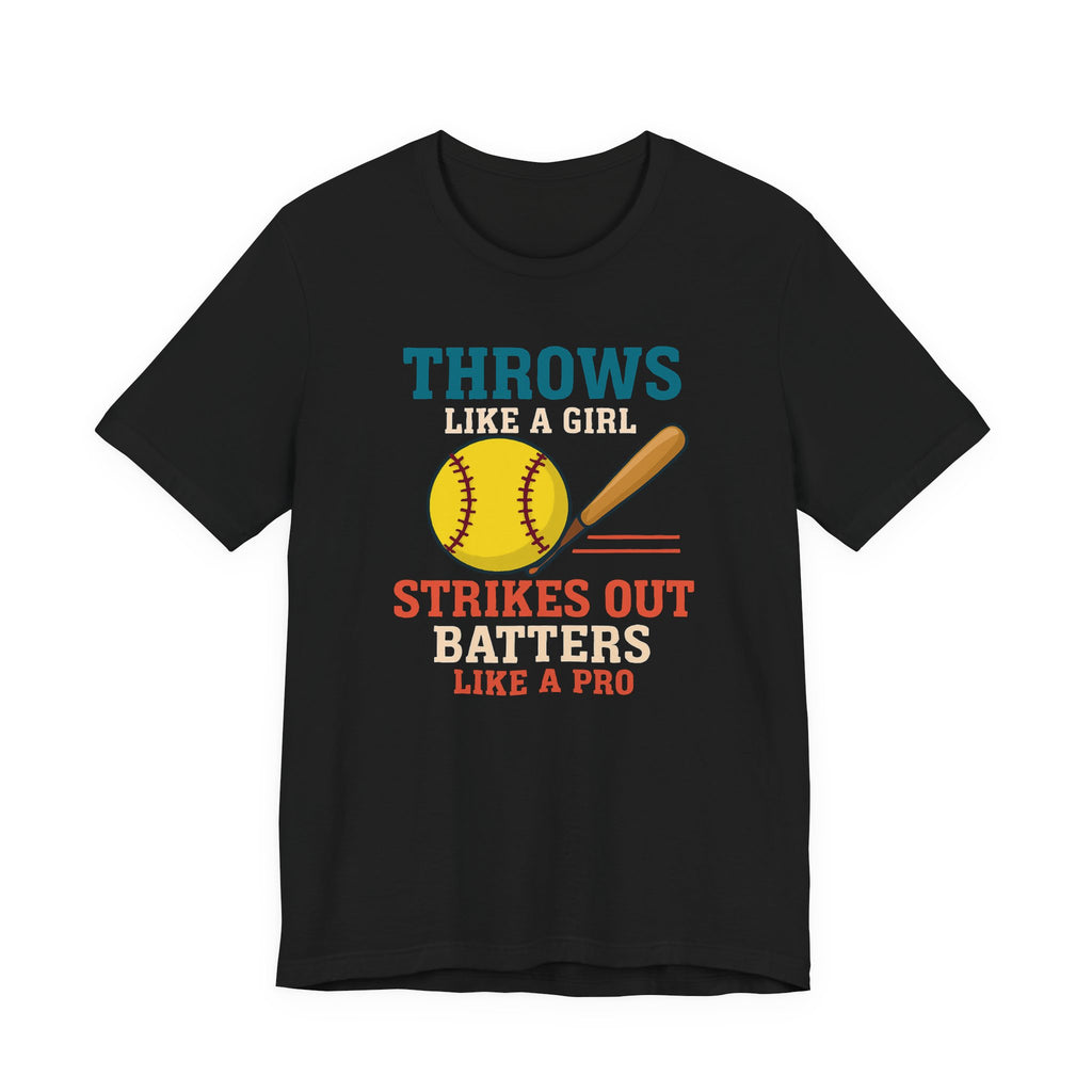 Softball Player Tee, Funny Sports Shirt, Gift for Athletes