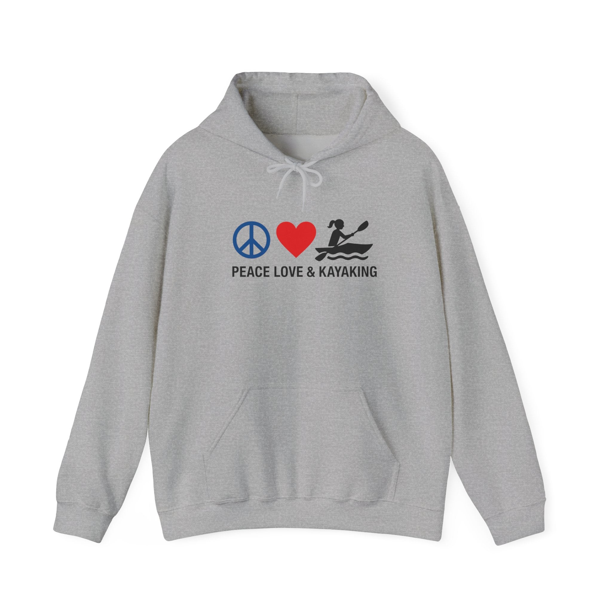 Peace Love & Kayaking Hoodie
