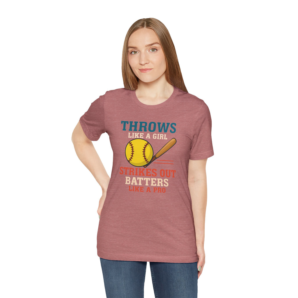 Softball Player Tee, Funny Sports Shirt, Gift for Athletes