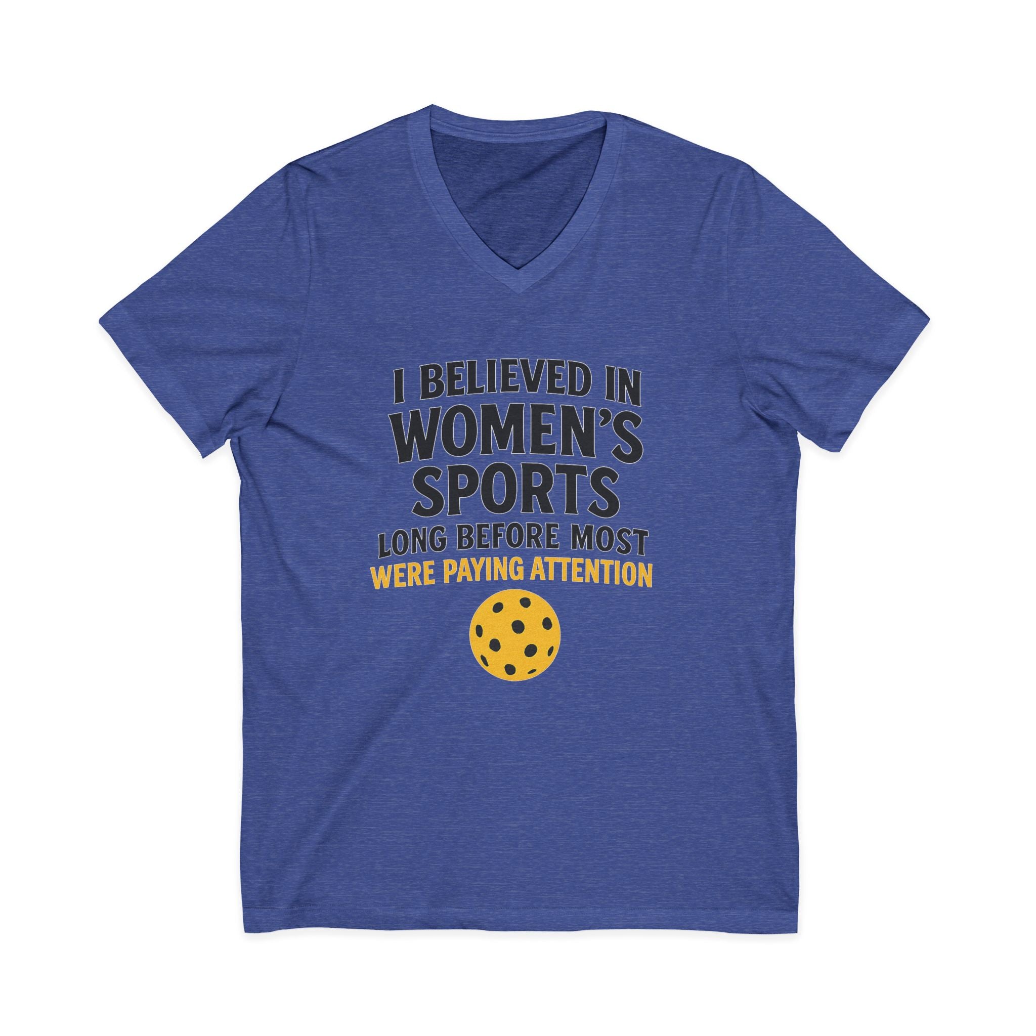 Women's Sports Advocacy V-Neck Tee