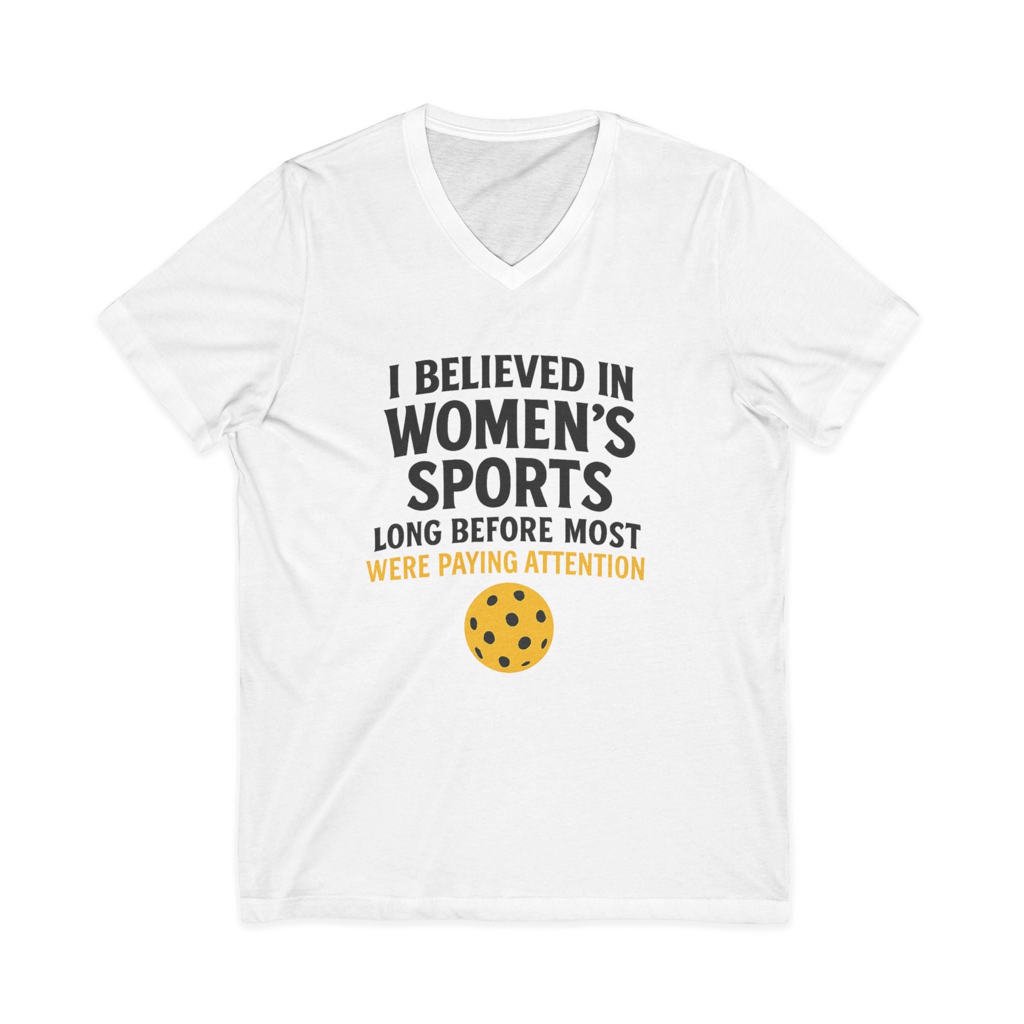 Women's Sports Advocacy V-Neck Tee