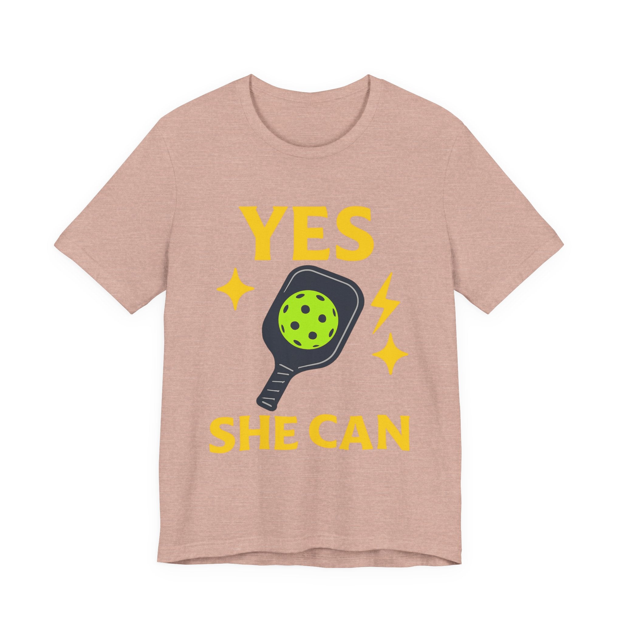 Yes, She Can Pickleball Unisex Tee