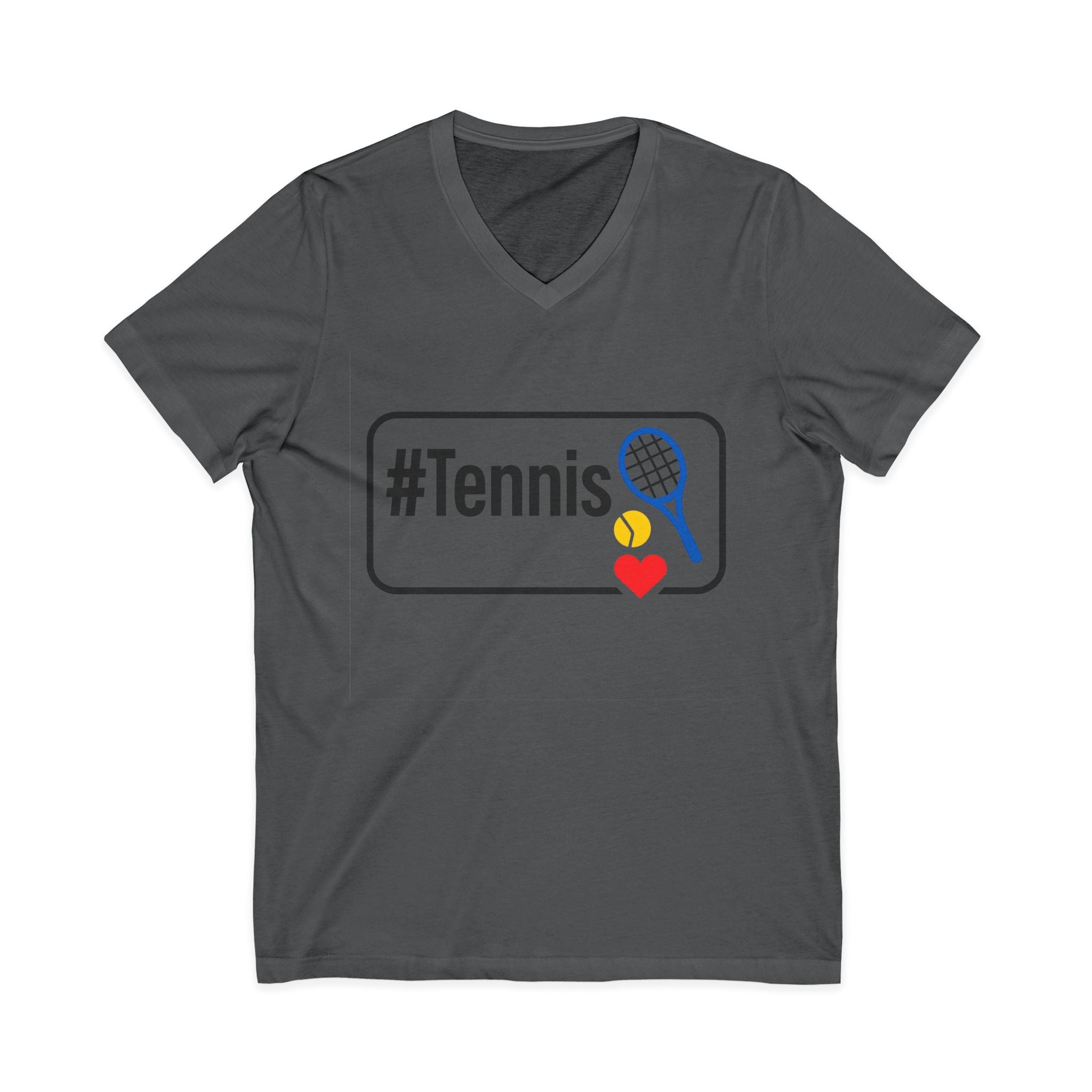Tennis Love Unisex V-Neck Tee