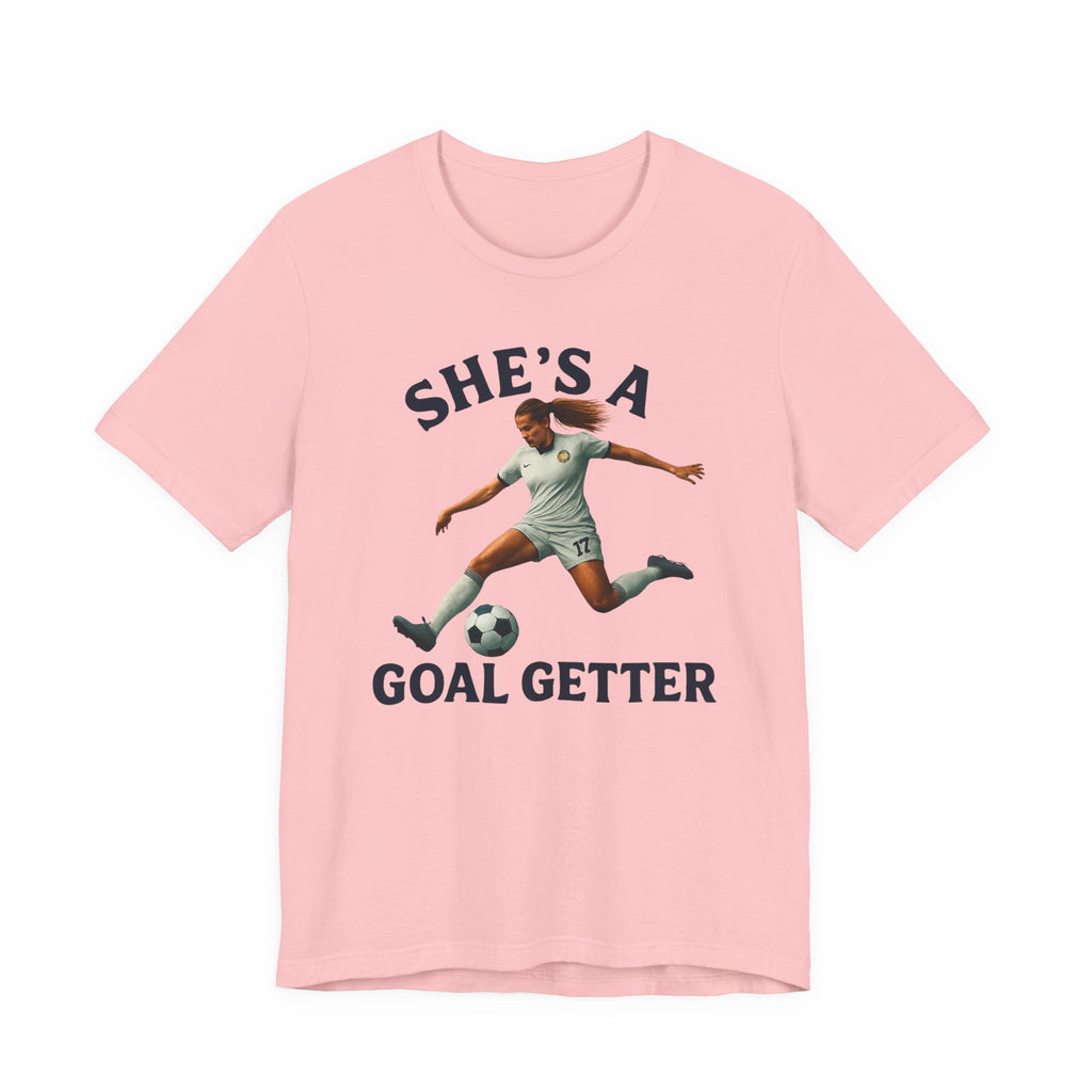 Goal Getter Unisex Jersey Tee | Soccer Shirt for Sports Lovers