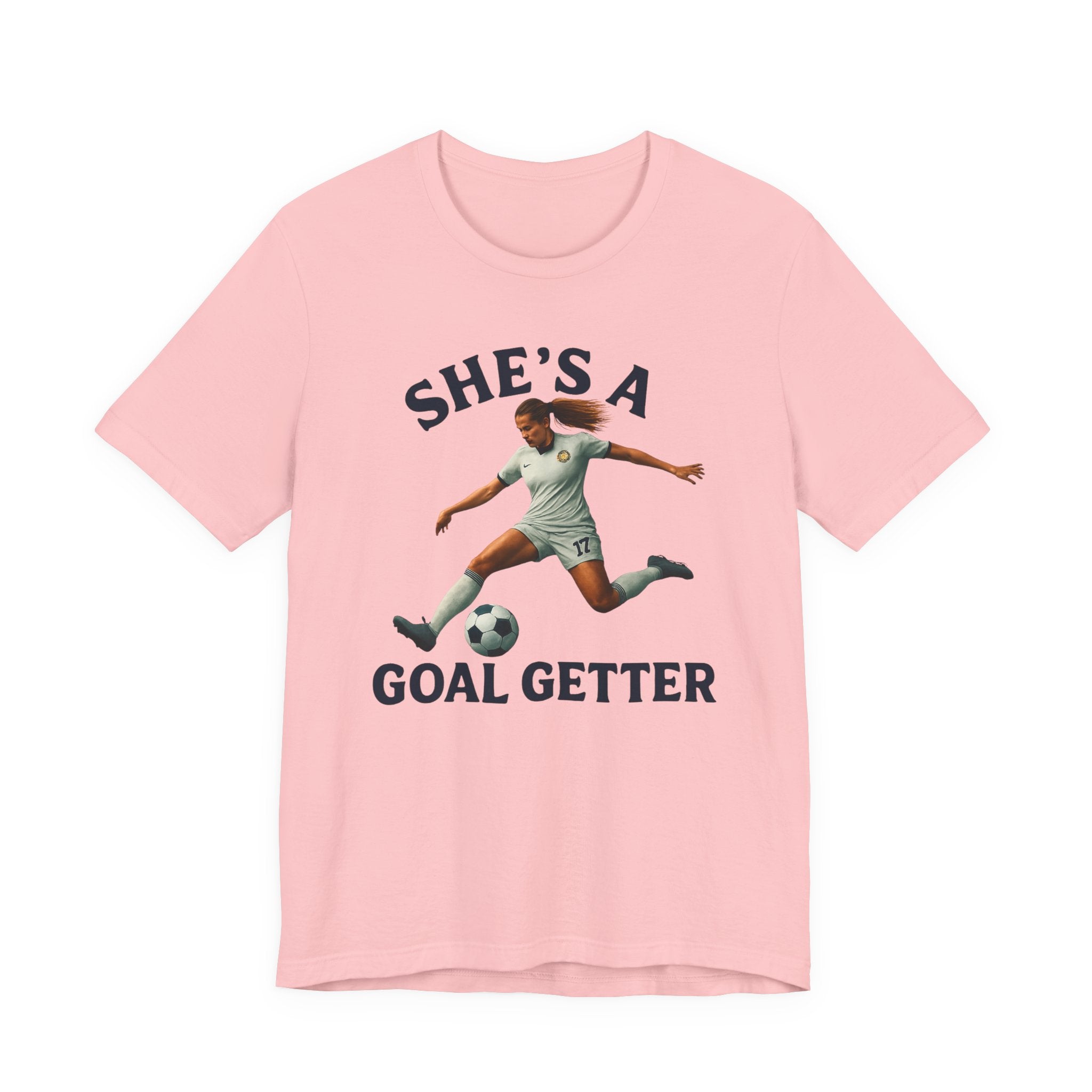 Goal Getter Unisex Jersey Tee | Soccer Shirt for Sports Lovers