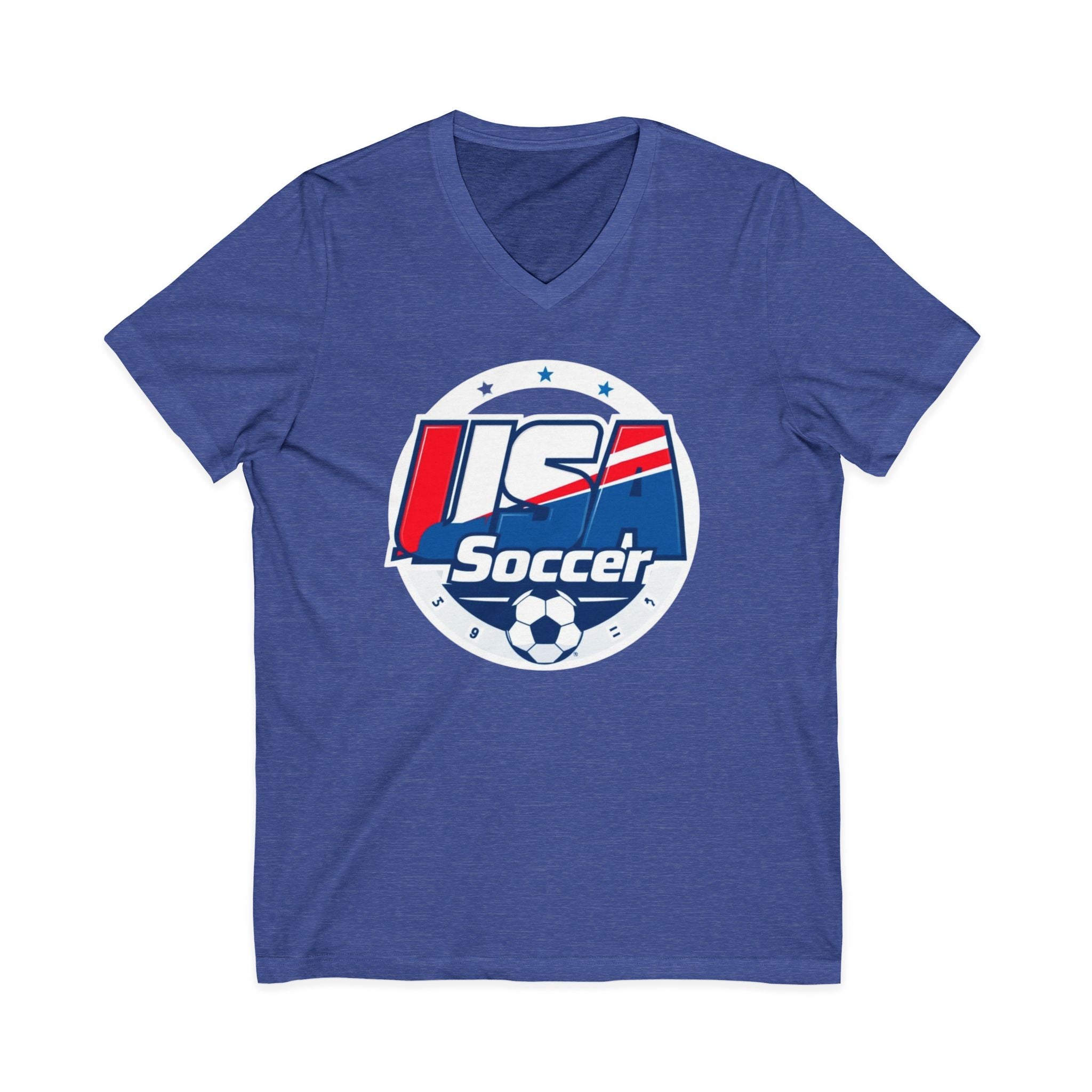 USA Soccer V-Neck T-Shirt