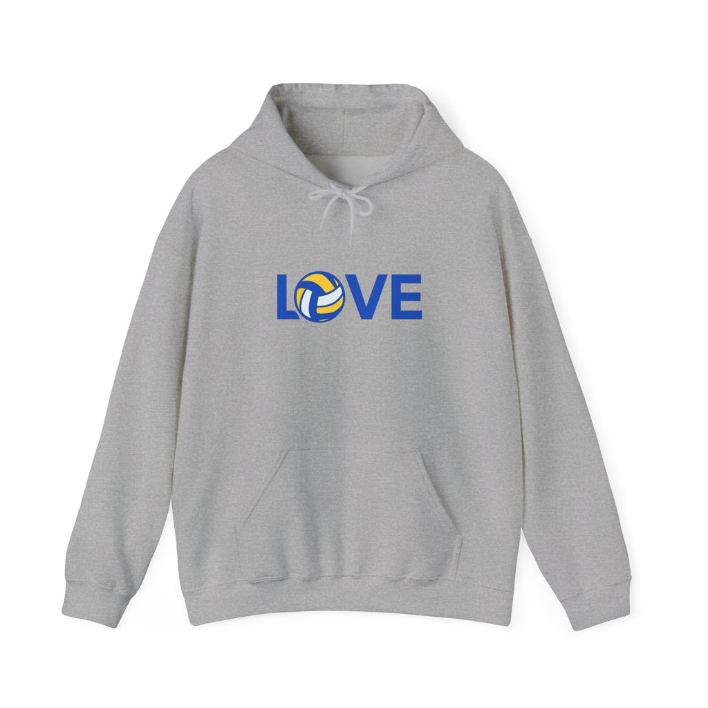 Love Volleyball Hoodie for Sports Enthusiasts, Comfortable Sweatshirt for Athletic Events, Perfect Gift for Players, Casual Wear, Team [...]