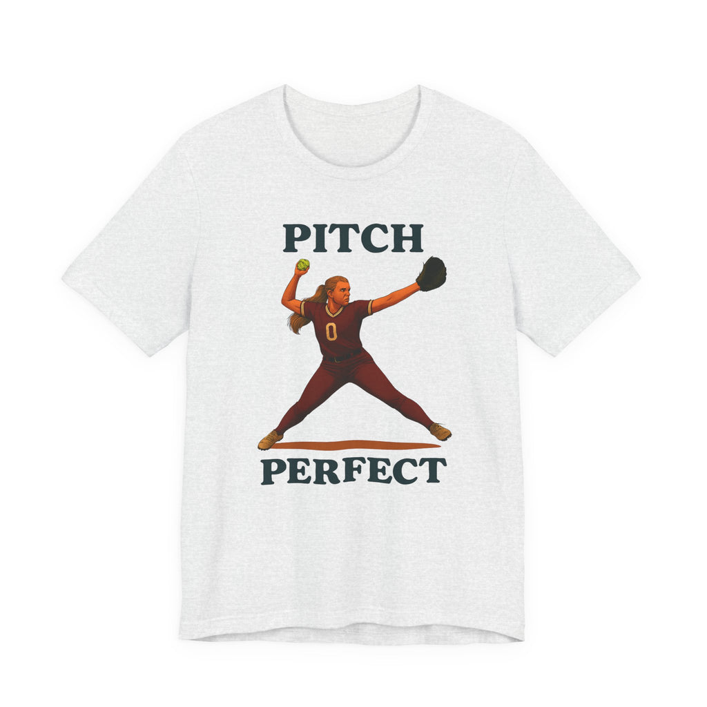 Pitch Perfect Softball Tee, Unisex Jersey T-Shirt