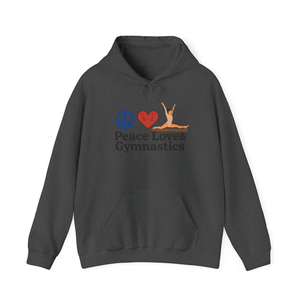 Peace, Love & Gymnastics Hoodie