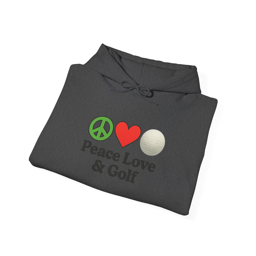 Peace Love & Golf Hoodie