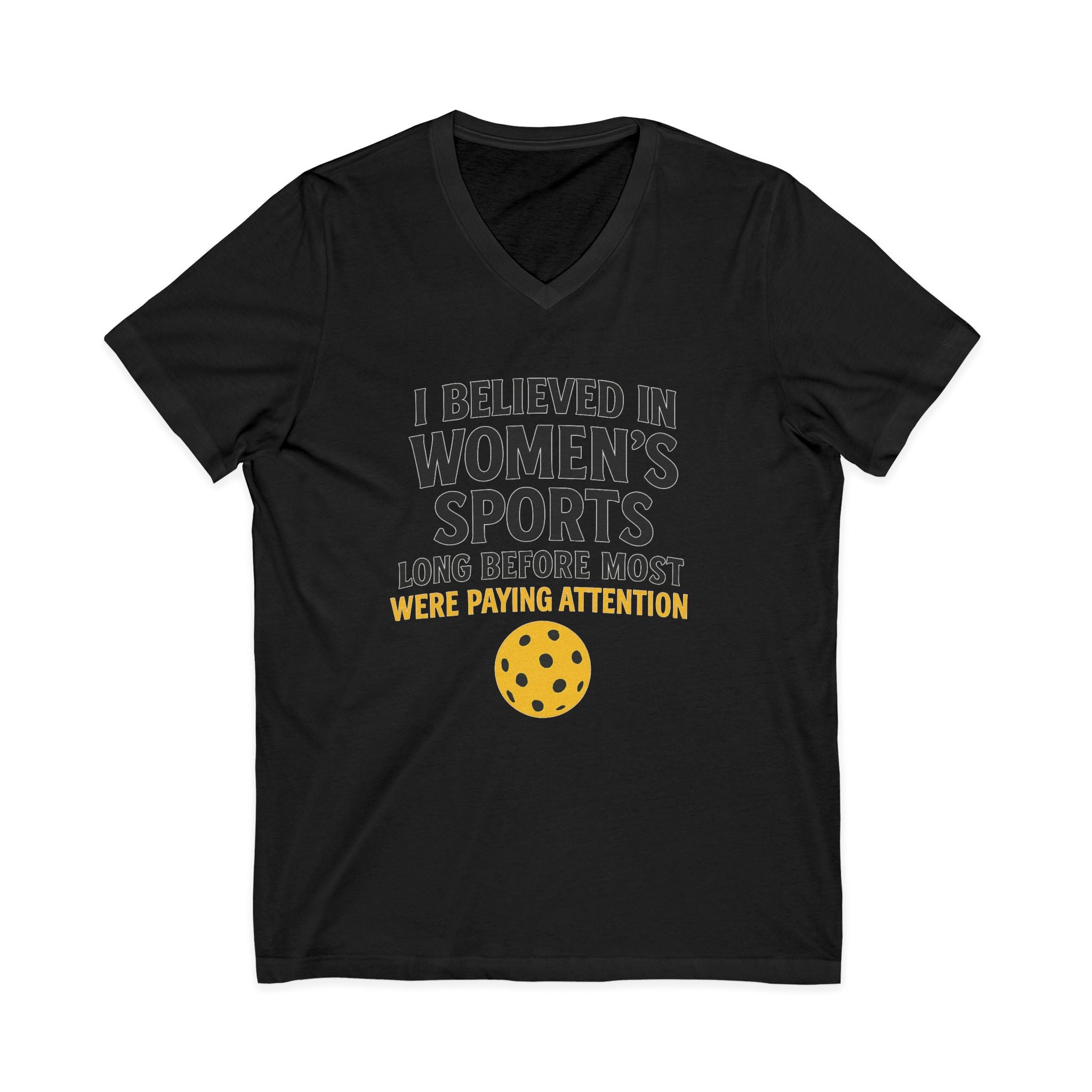 Women's Sports Advocacy V-Neck Tee