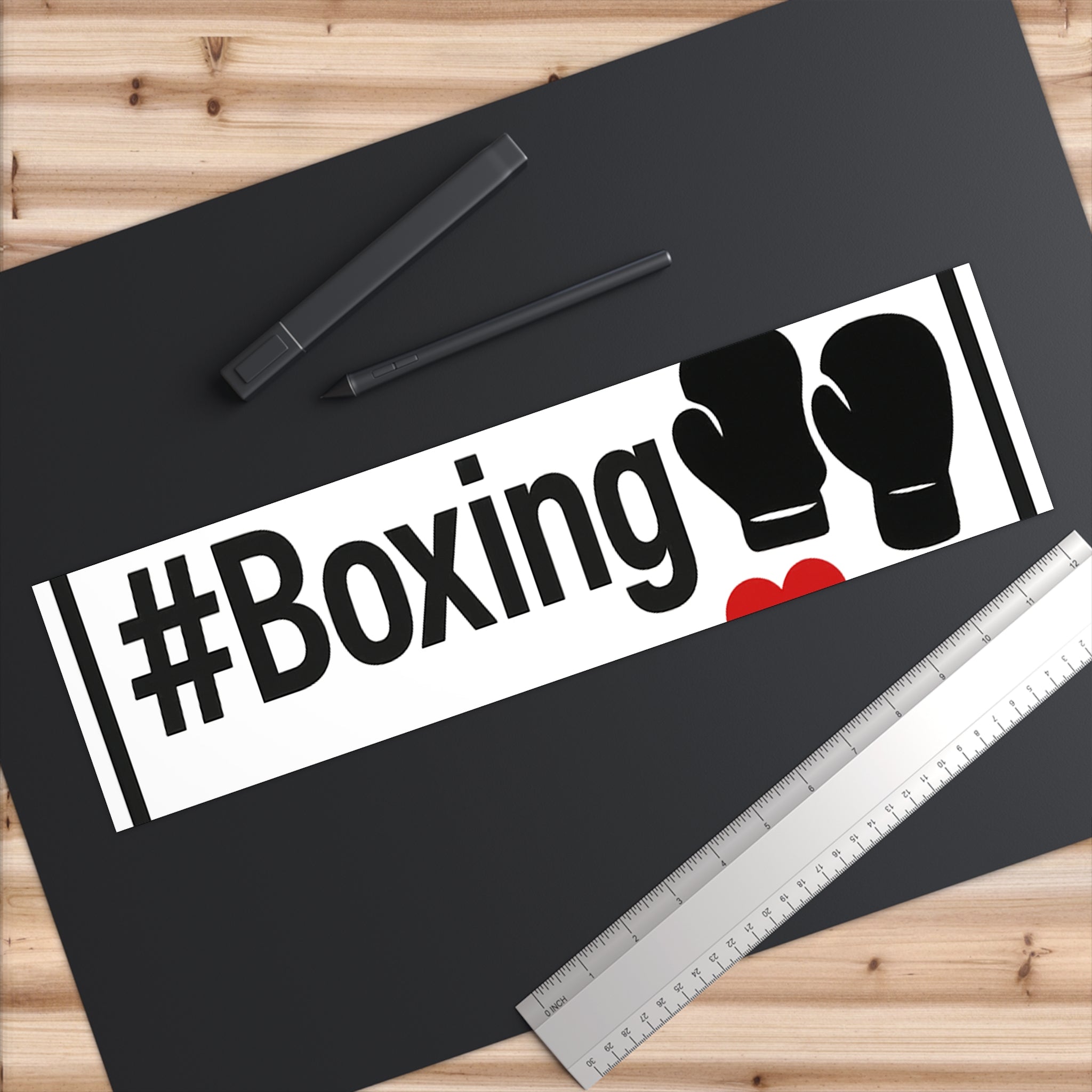 Boxing Love Bumper Sticker