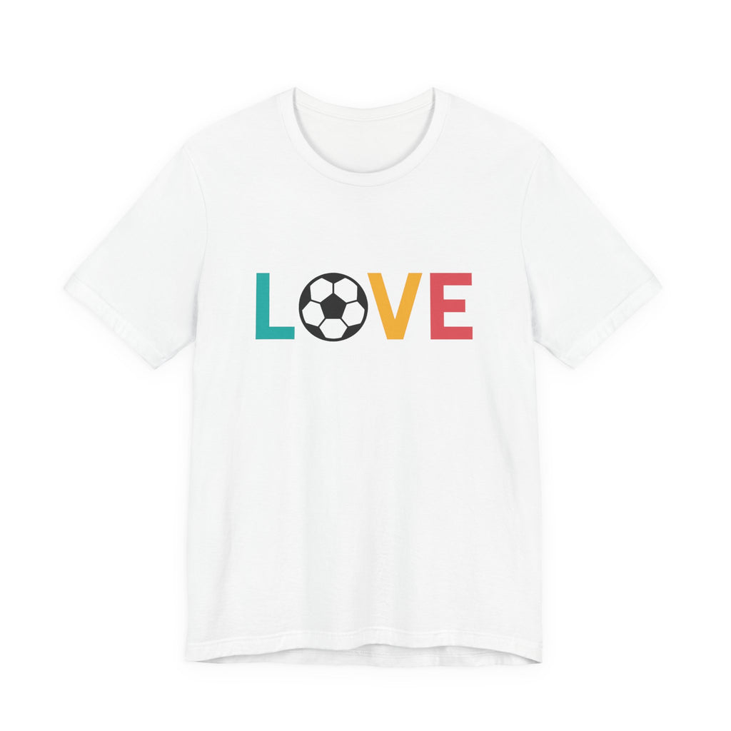 Love Soccer Unisex Tee, Sports Fan Shirt