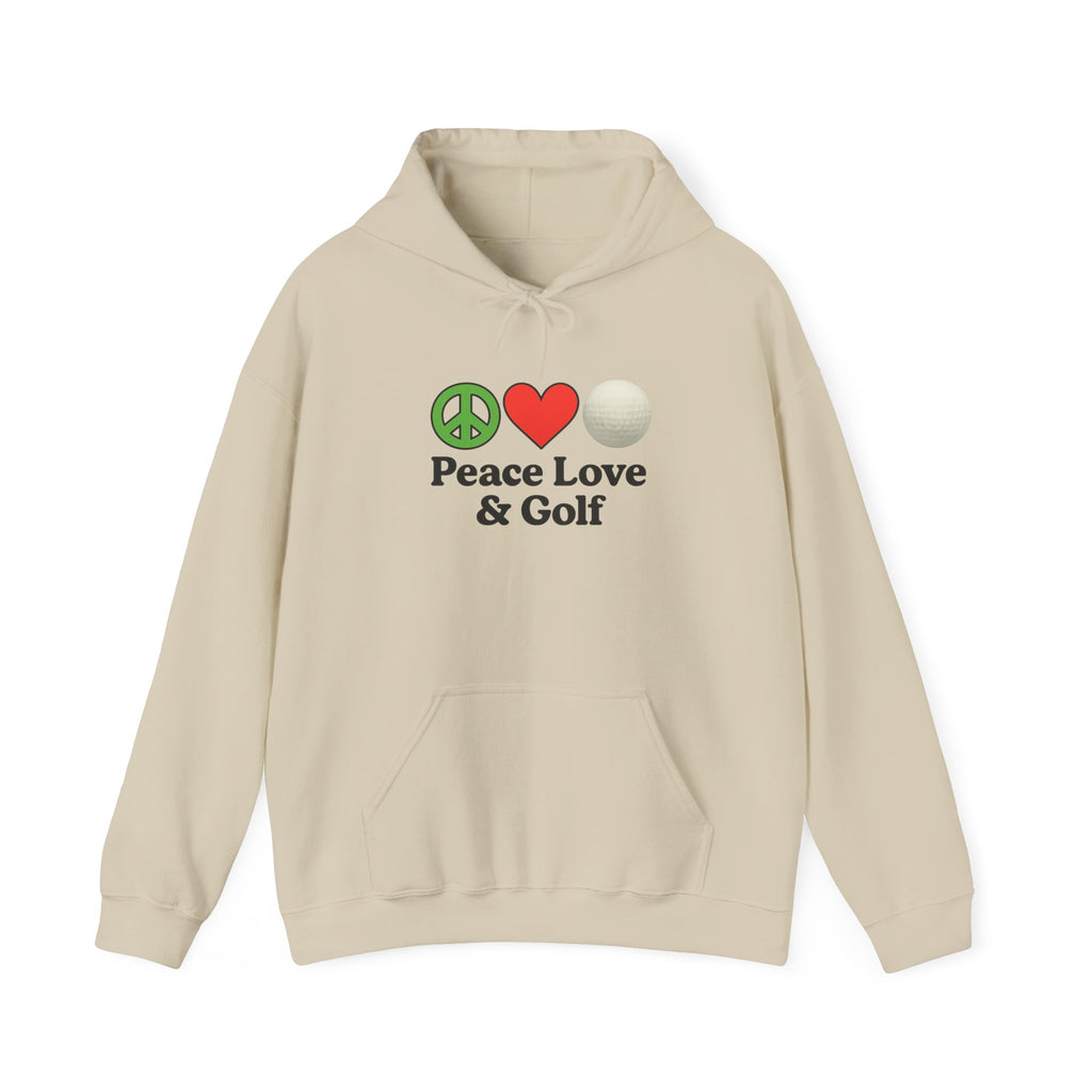 Peace Love & Golf Hoodie