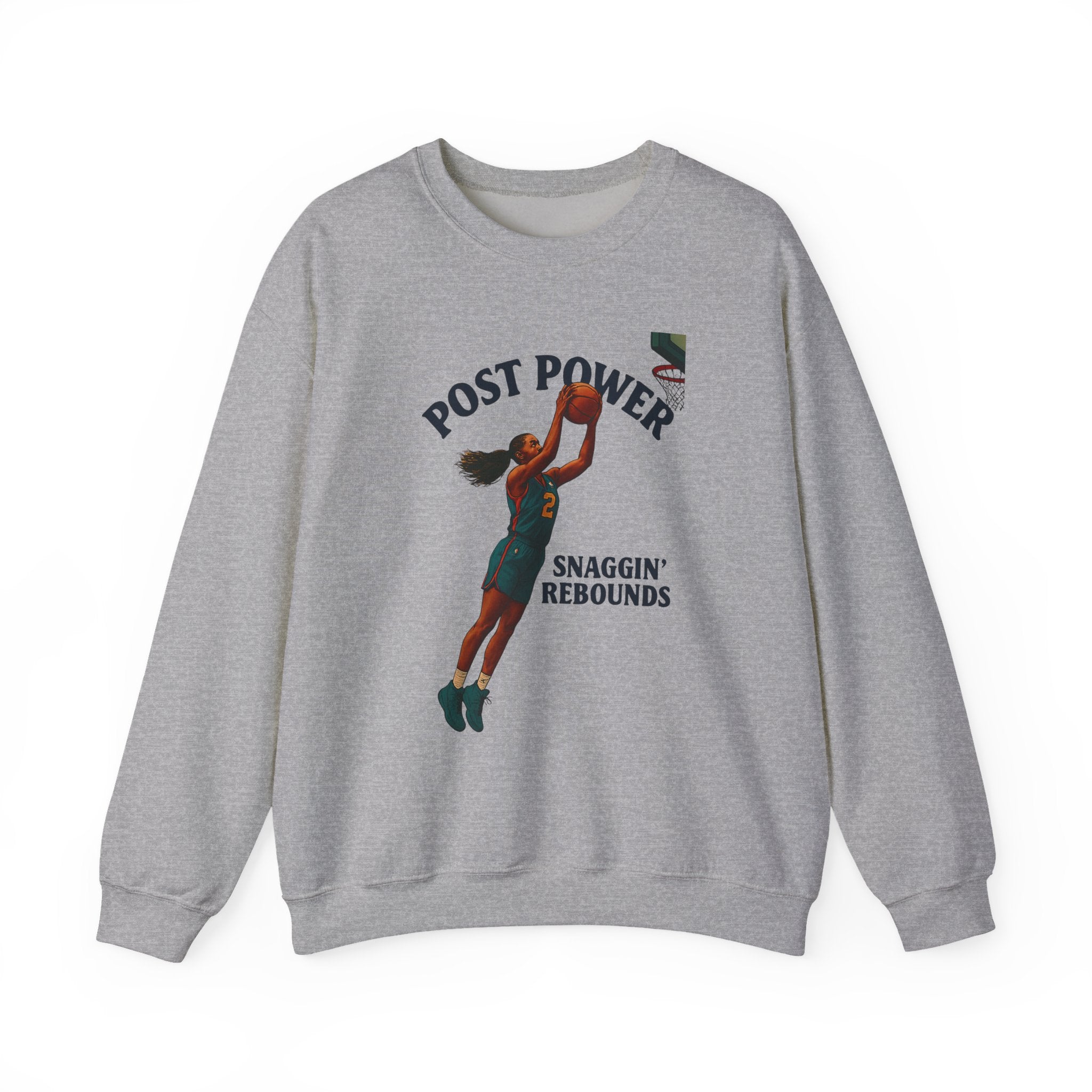 Dynamic Basketball Sweatshirt, Comfortable Crewneck for Sports Lovers
